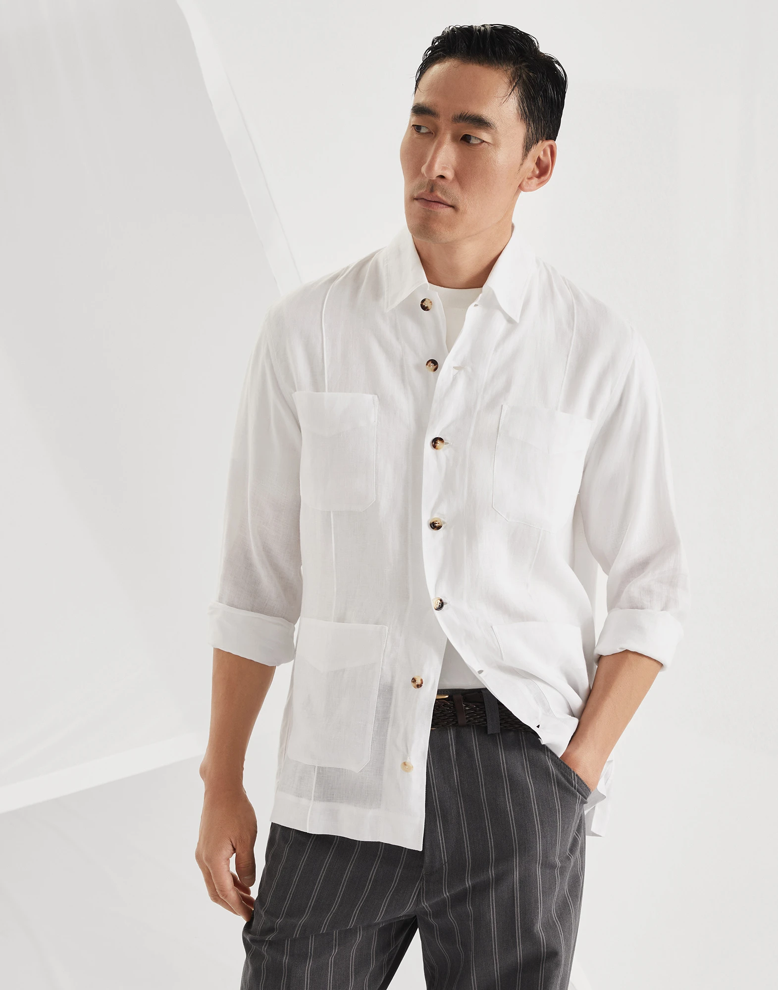 Linen guayabera