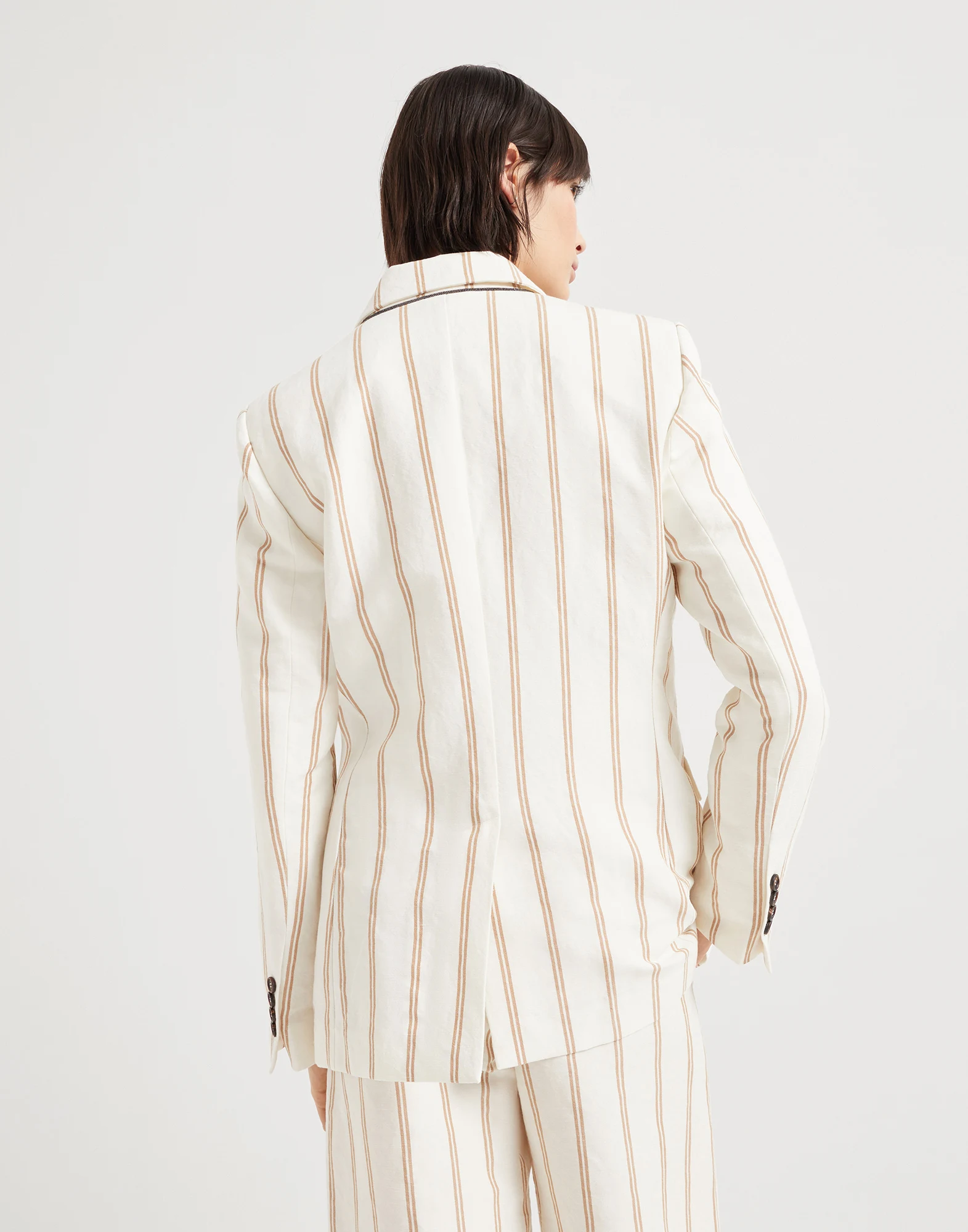 Regimental panama jacket