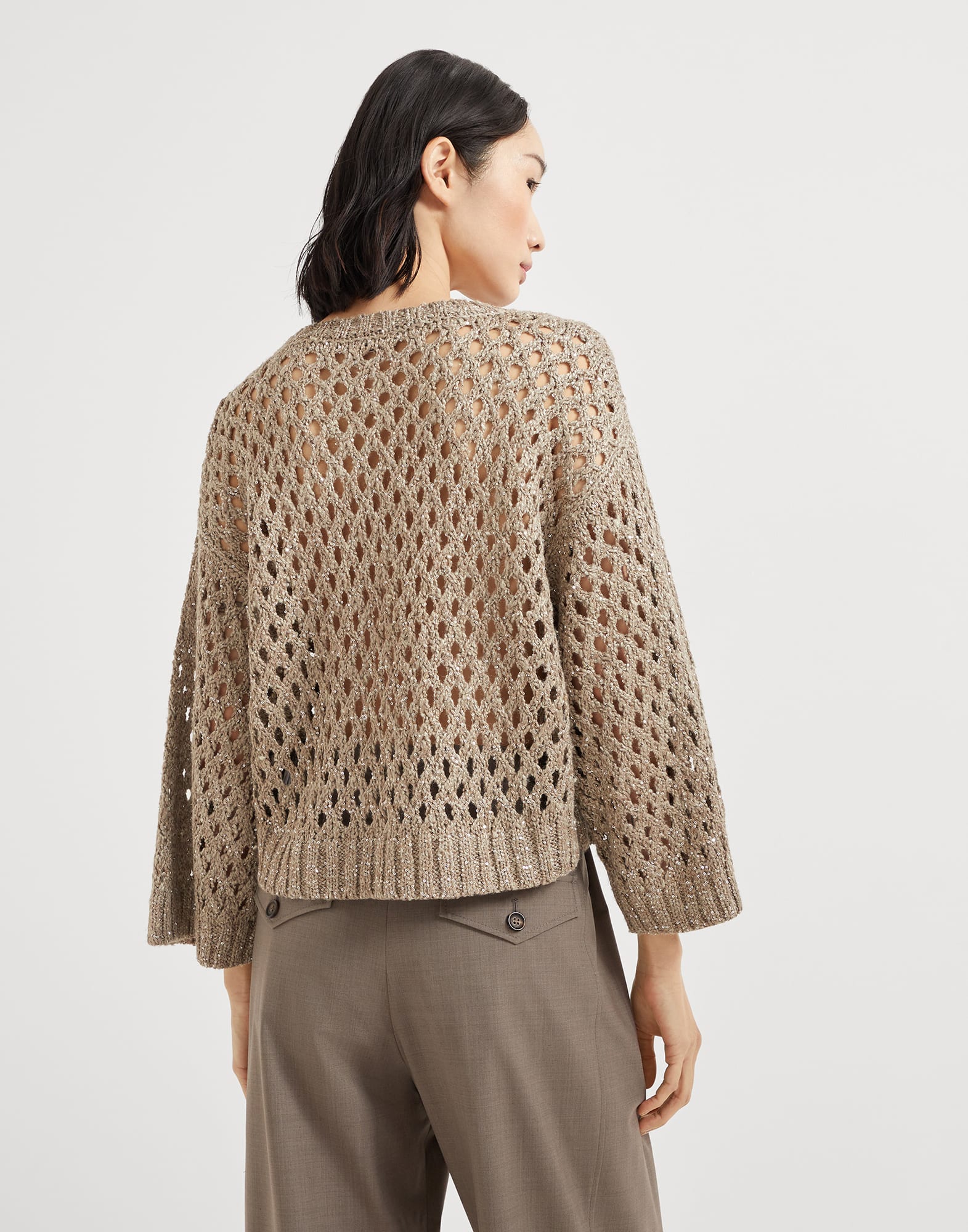 Dazzling Net sweater