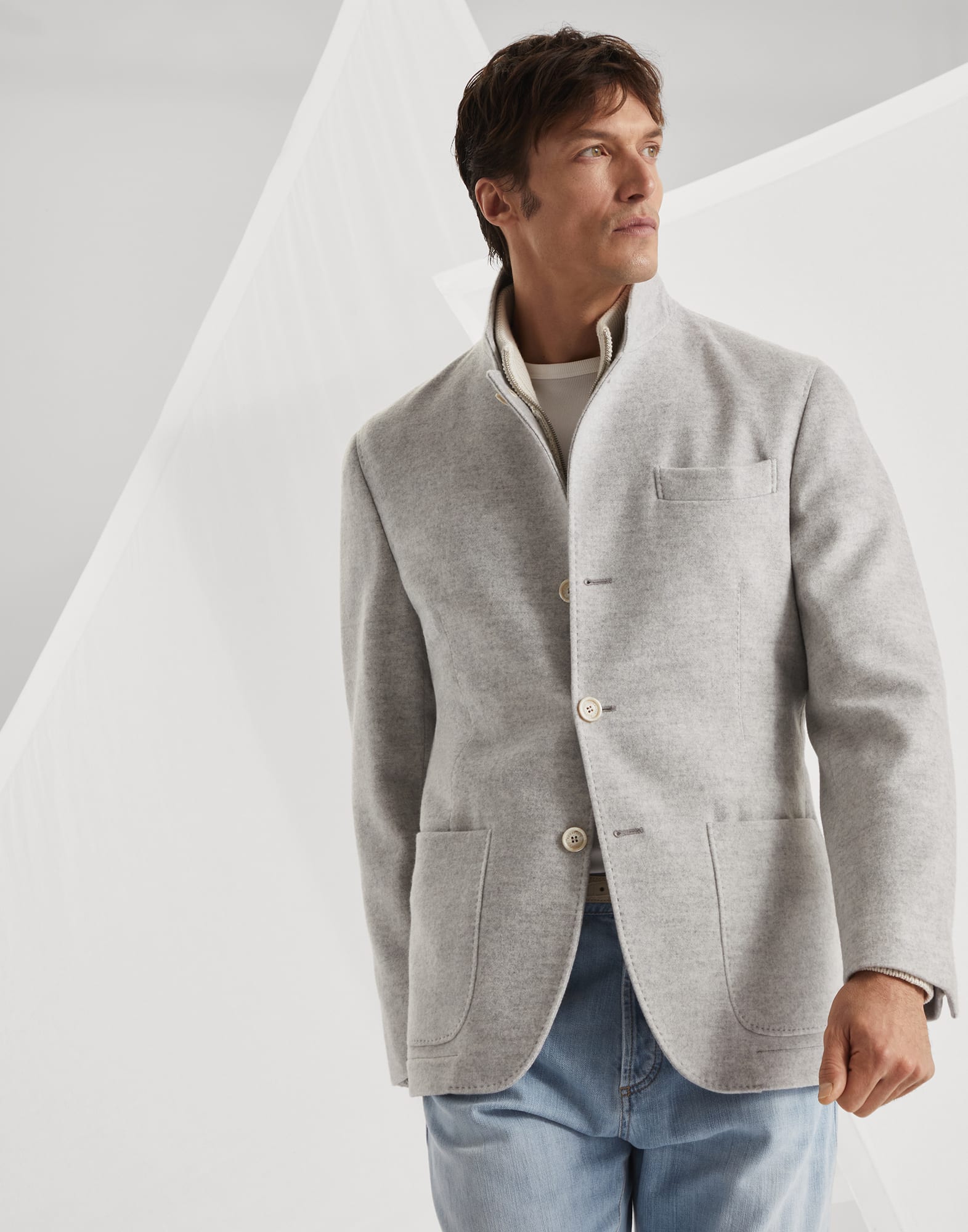 Blazer-style outerwear
