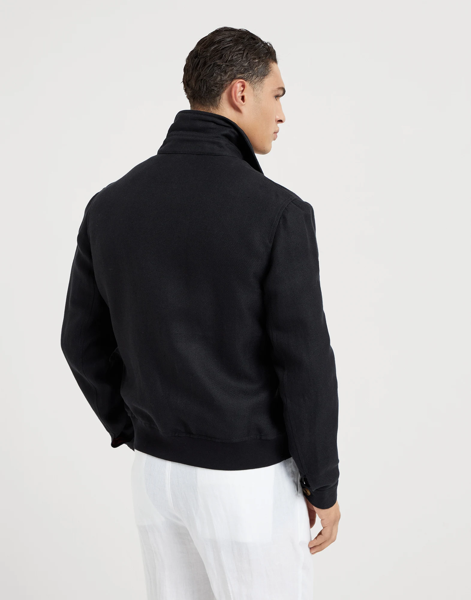 Diagonal twill jacket