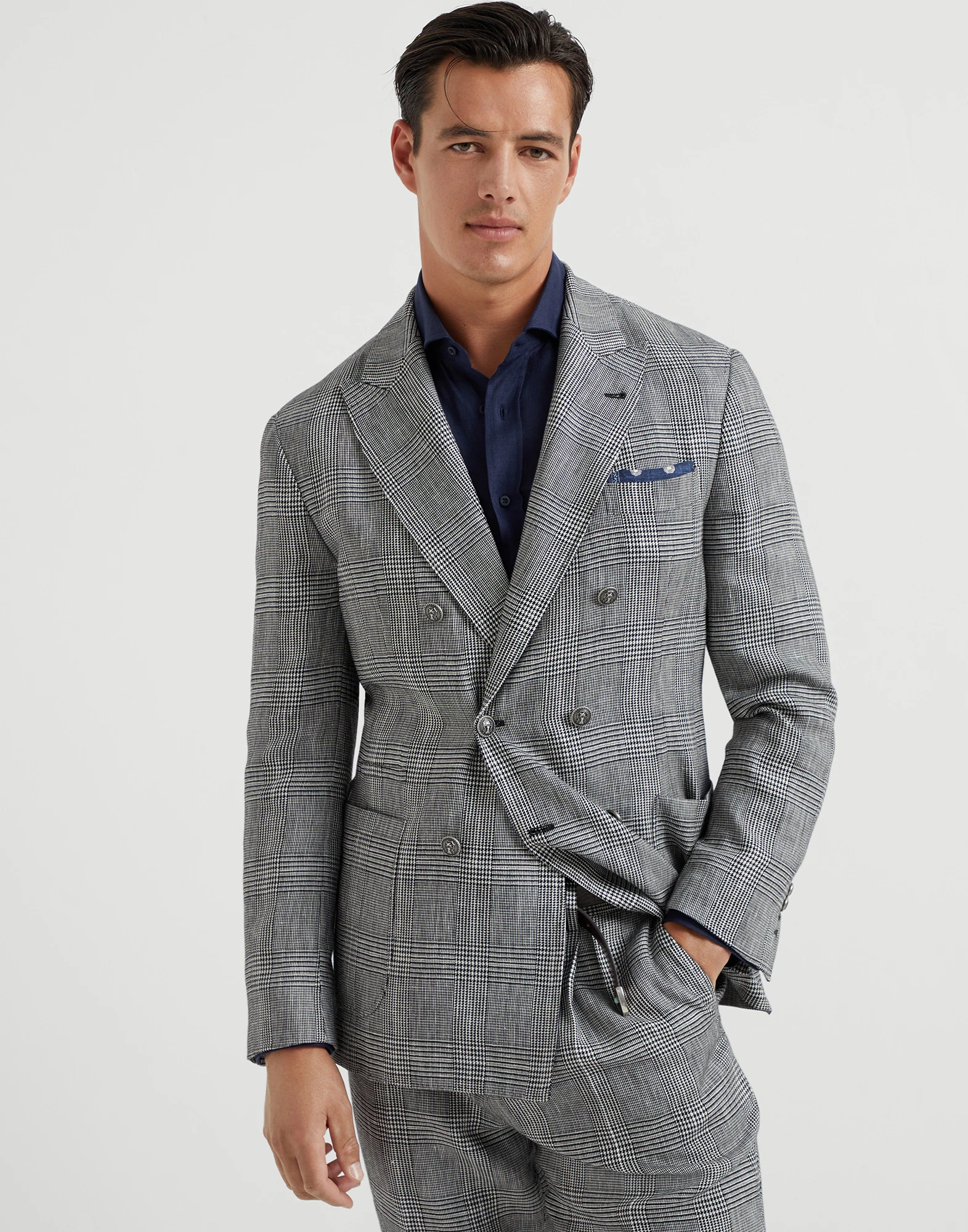 Prince of Wales deconstructed blazer