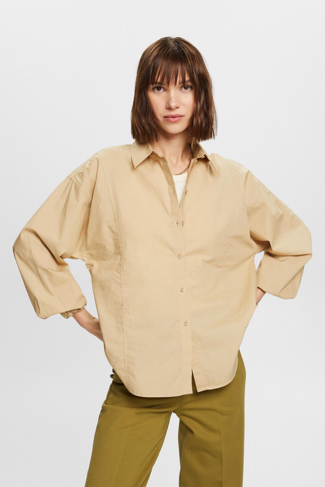 Button-Down-Hemd aus Baumwolle