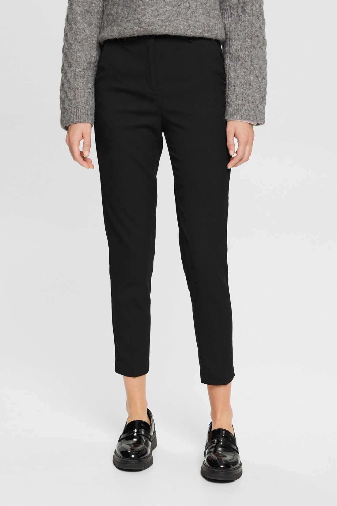Mid-Rise-Hose mit ausgestelltem Bein