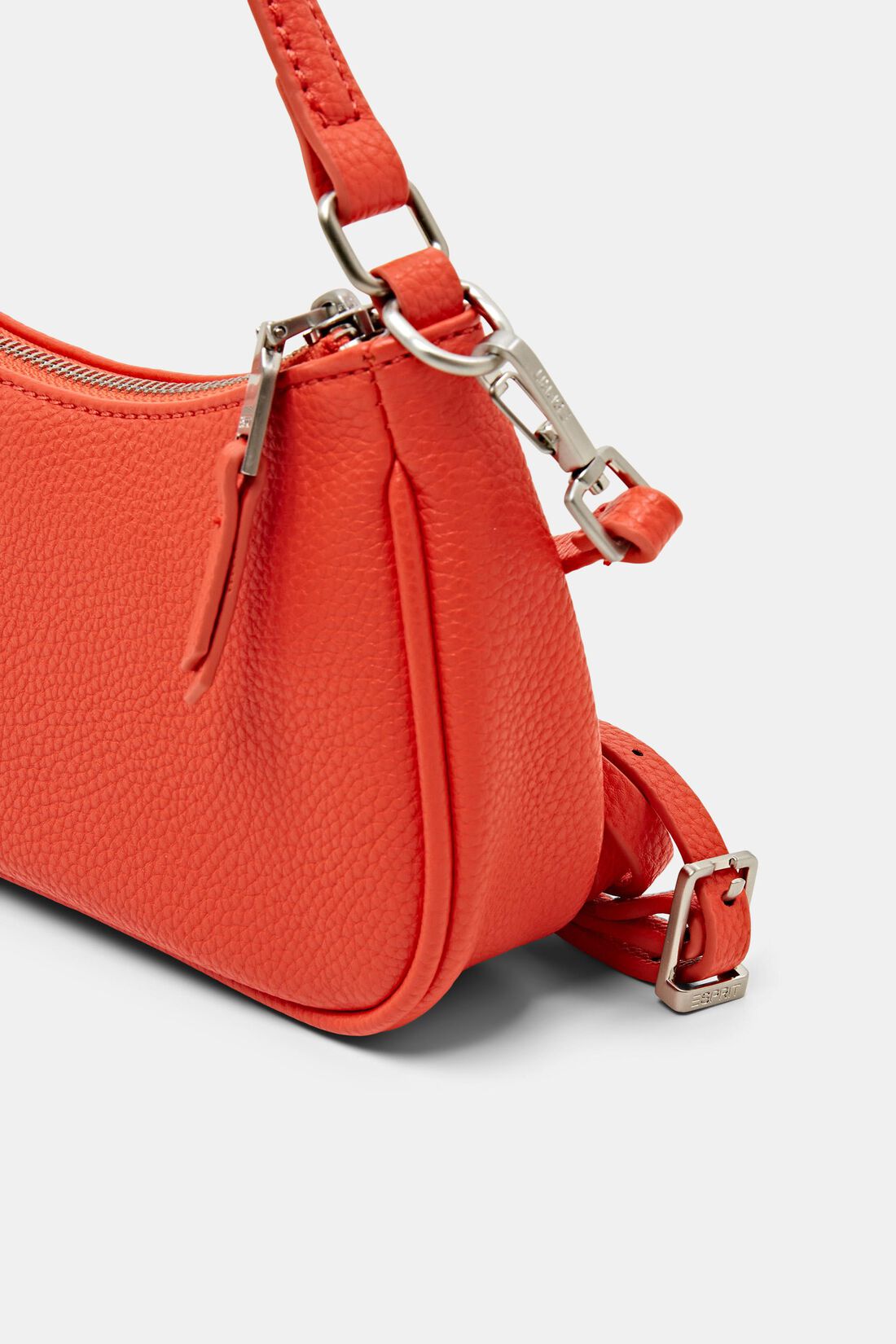 Mini-Schultertasche in Lederoptik