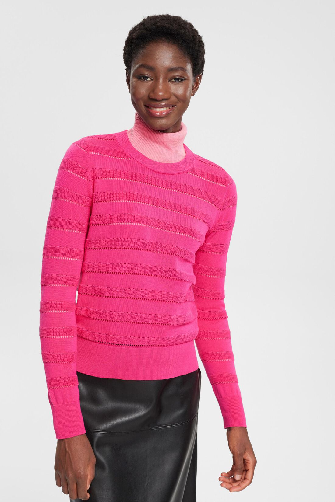 Pointelle-Pullover