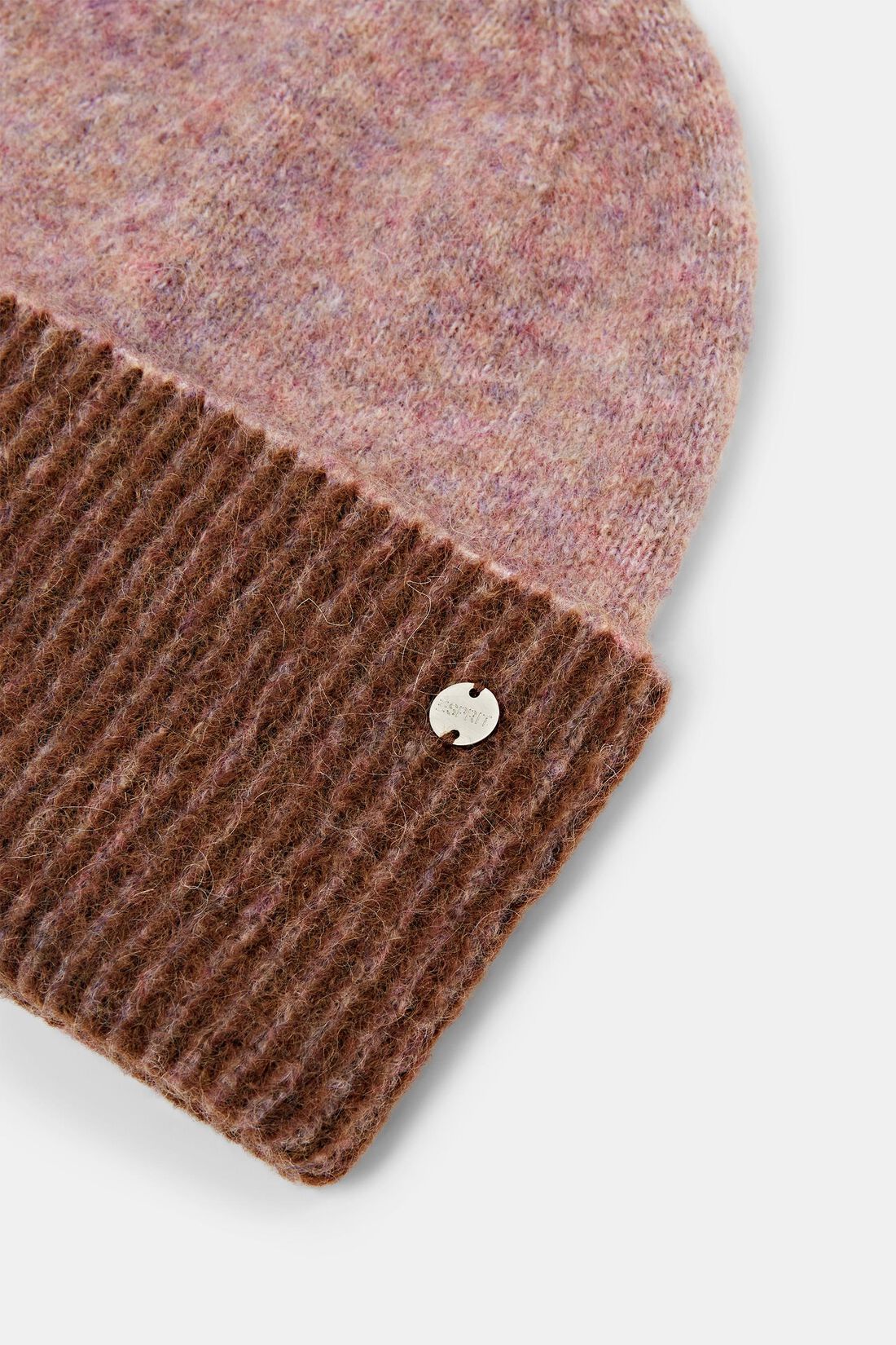 Beanie aus Wolle-Mohair-Mix