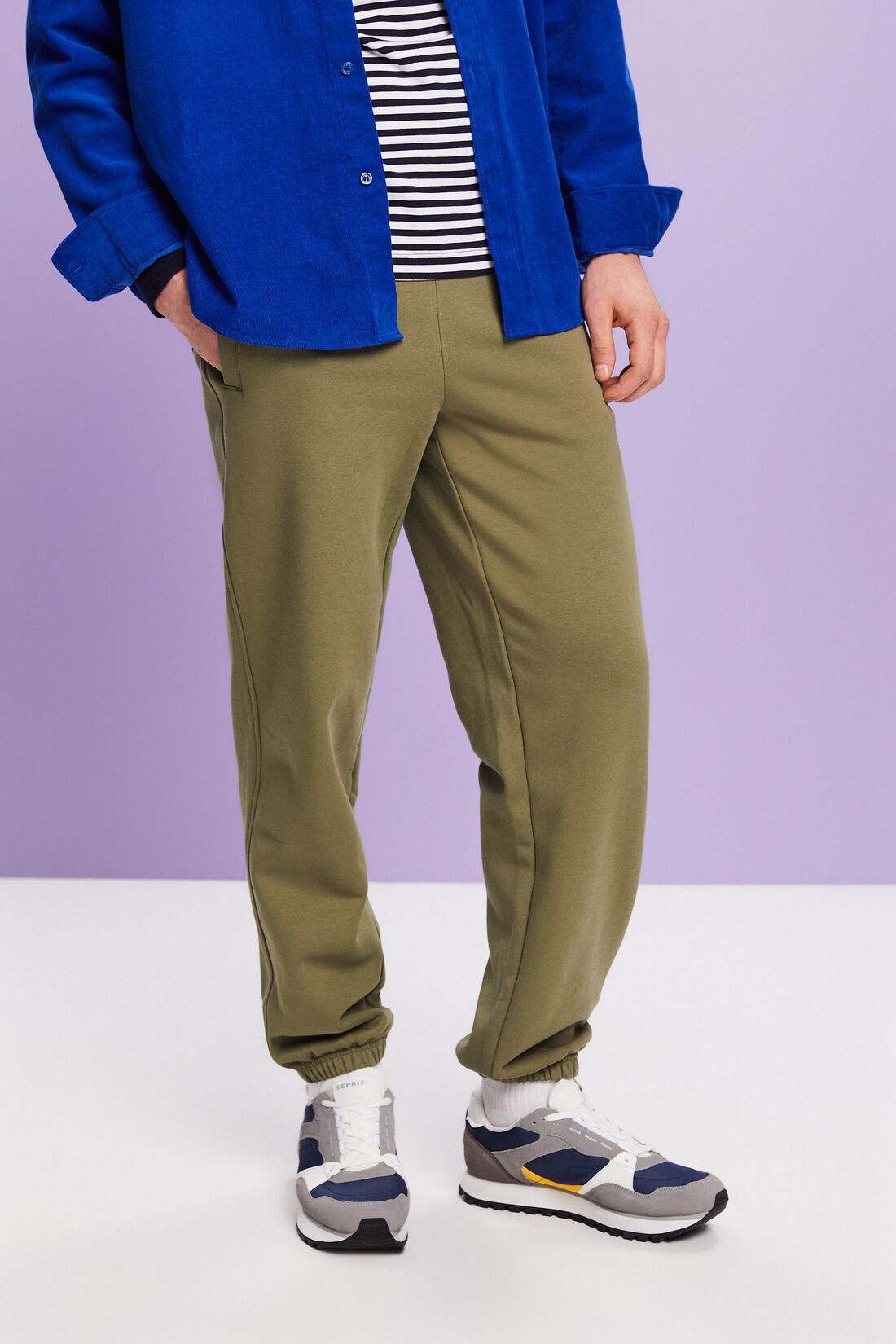 Logo-Sweatpants aus Baumwollfleece