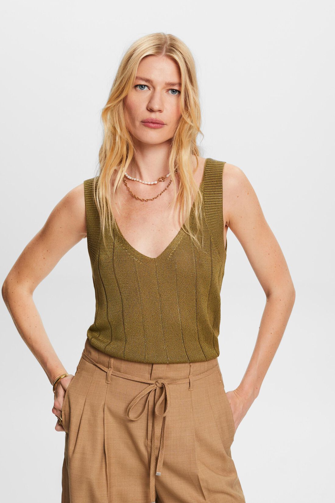 Strick-Tanktop