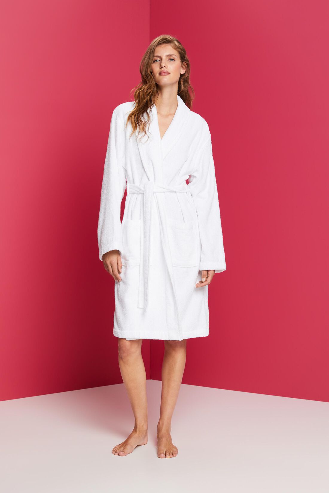 Unisex-Bademantel, 100% Baumwolle