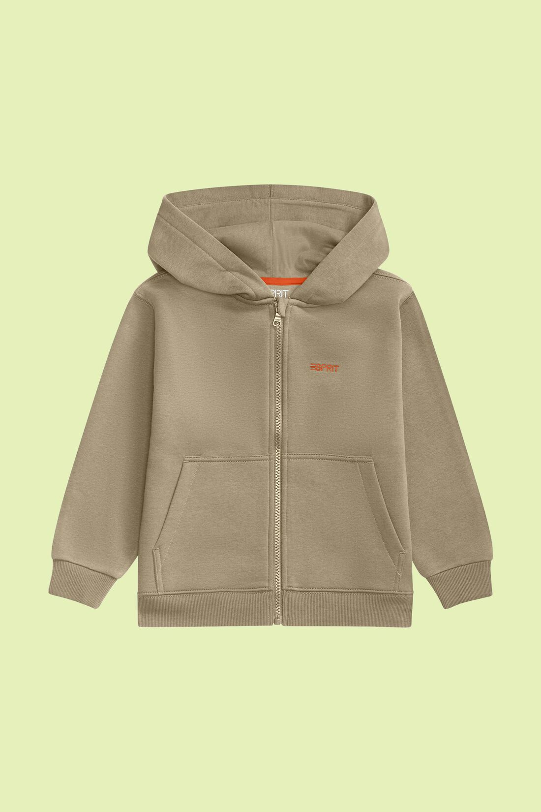 Logo-Kapuzenjacke mit Rei&szlig;verschluss