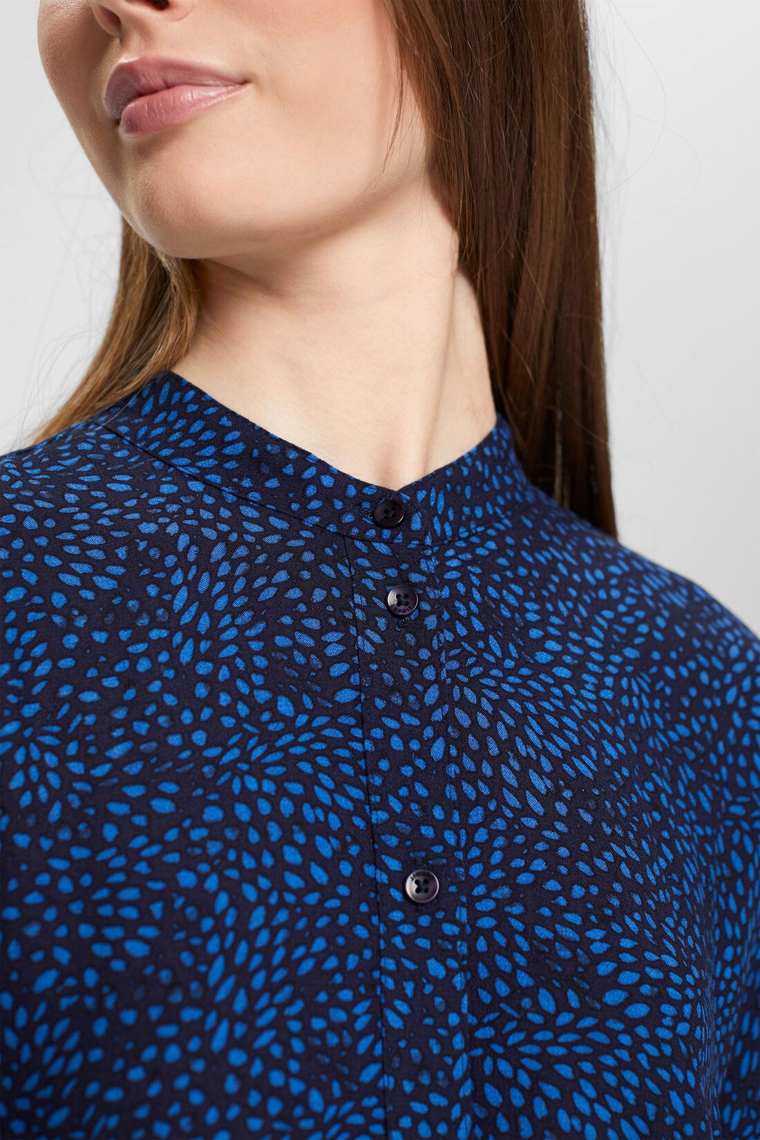Kleid mit Muster und G&uuml;rtel, LENZING&trade; ECOVERO&trade;