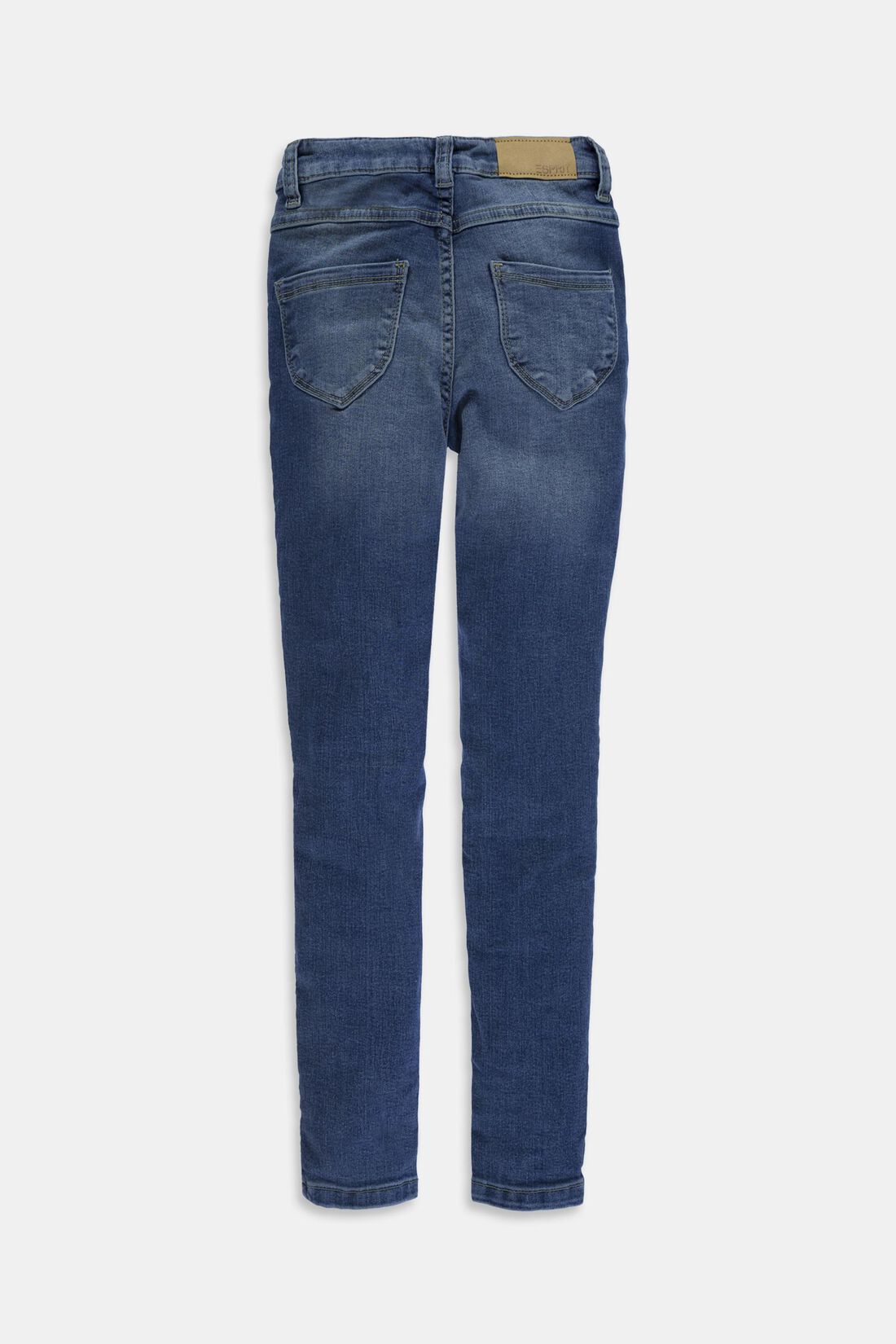 Stretch-Jeans mit Weitenservice und Verstellbund