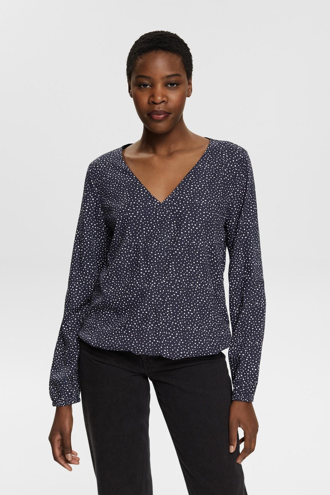 Bluse mit Muster, LENZING&trade; ECOVERO&trade;