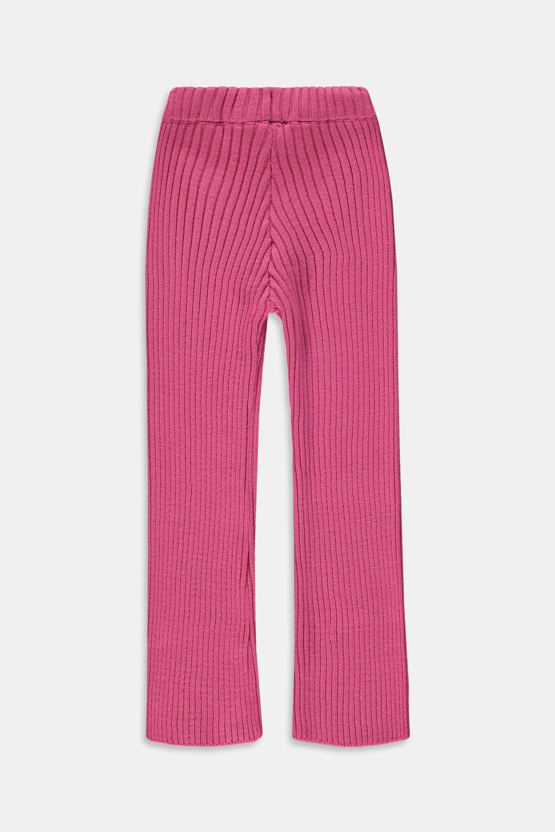 Gerippte Leggings aus Baumwollmix