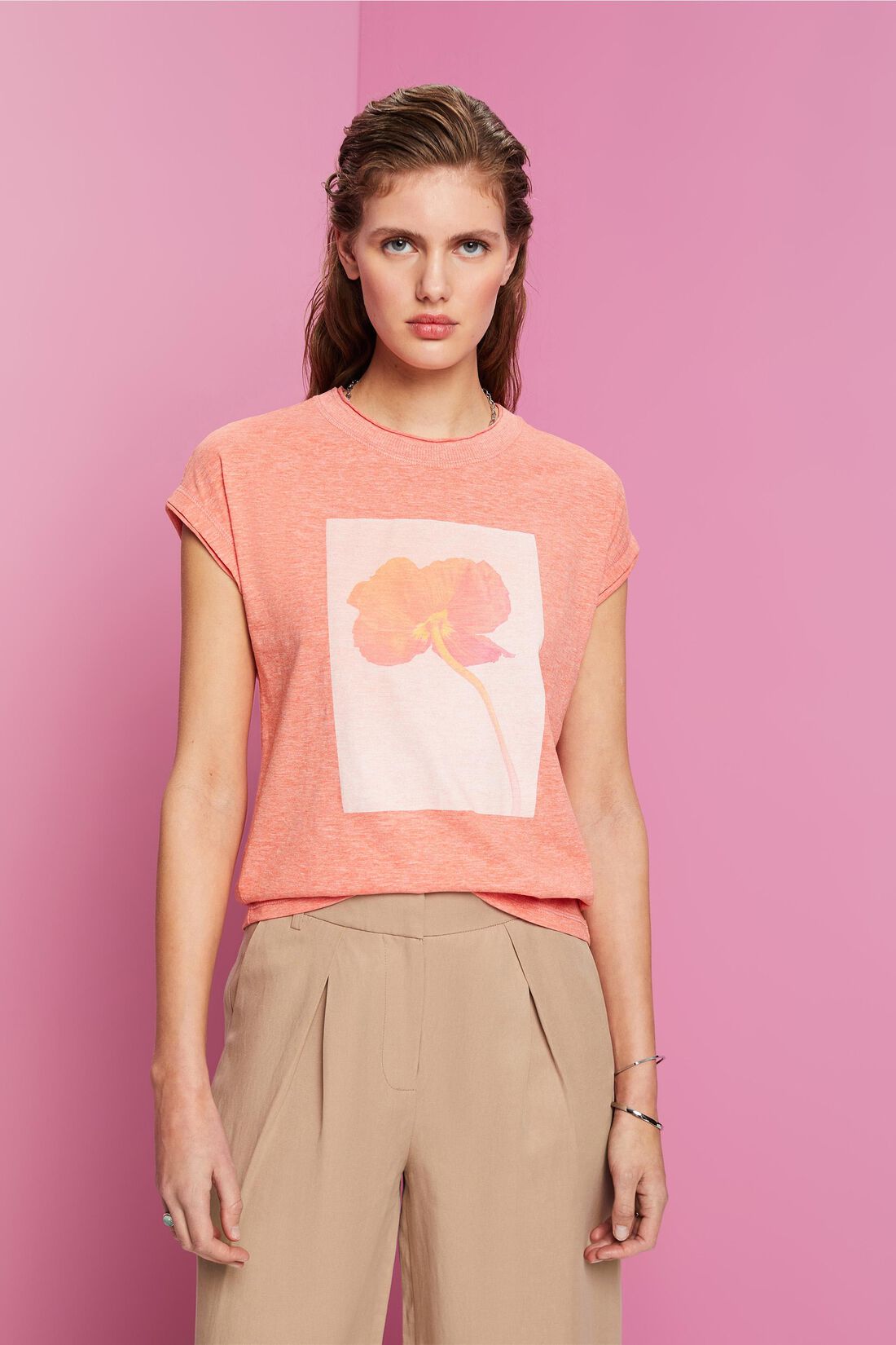 T-Shirt mit Frontprint