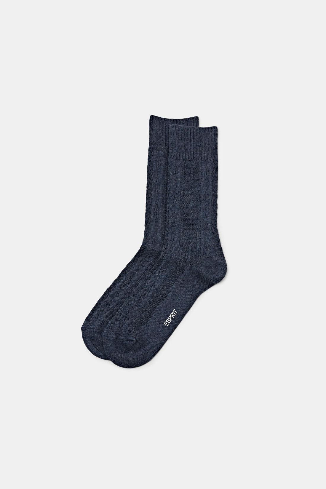Socken aus Zopfstrick