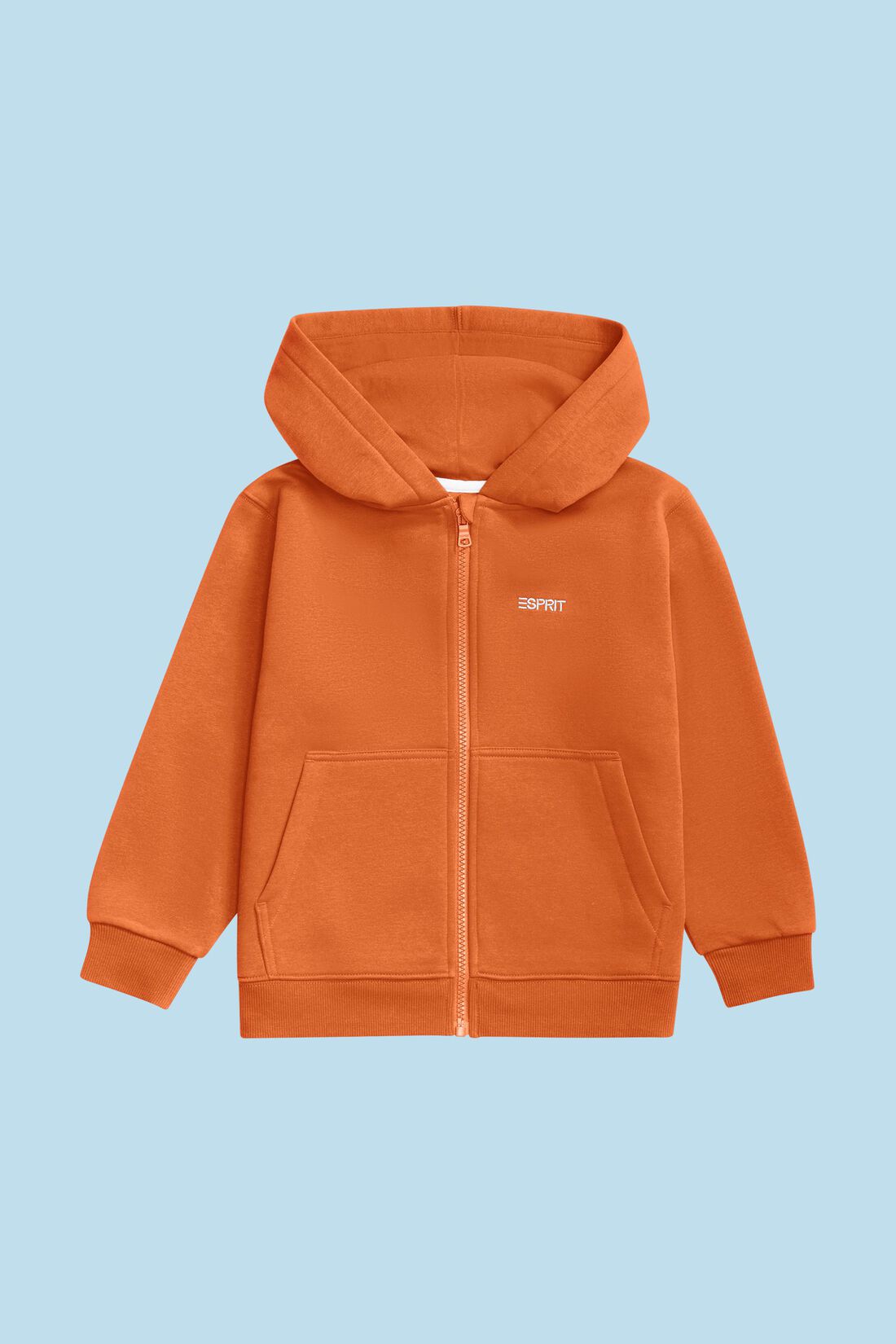 Logo-Kapuzenjacke mit Rei&szlig;verschluss