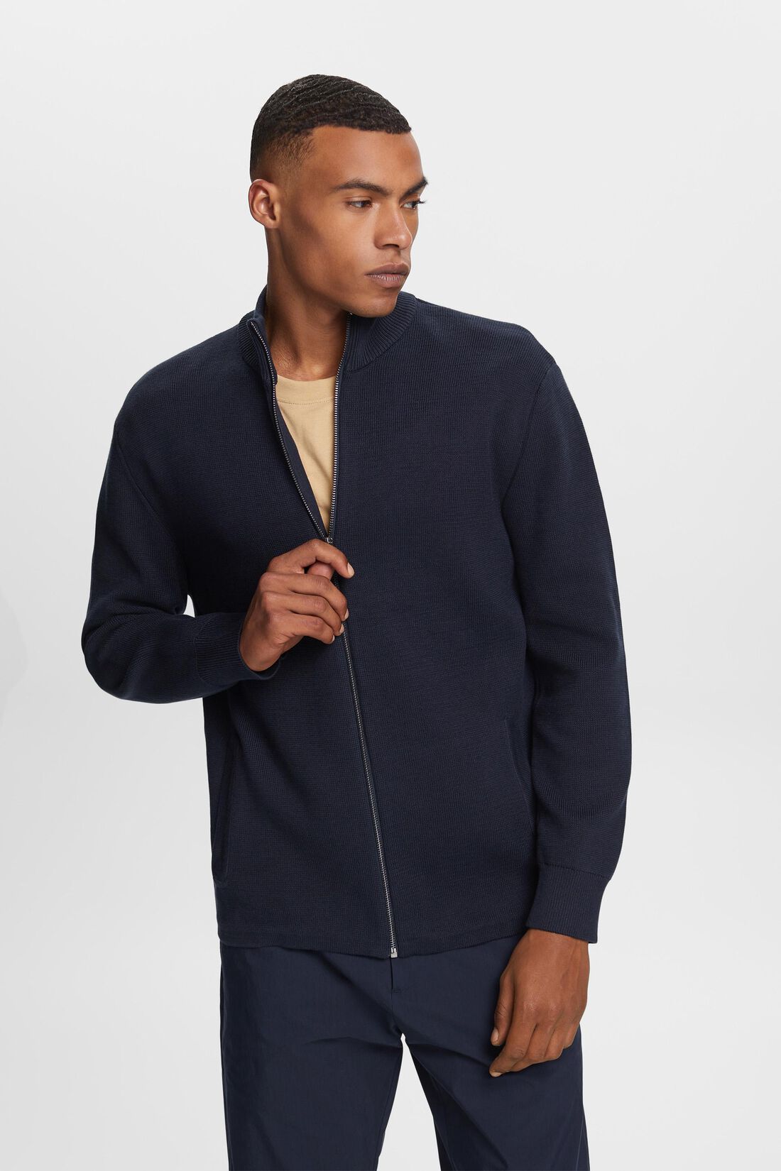 Cardigan mit Rei&szlig;verschluss, 100 % Baumwolle