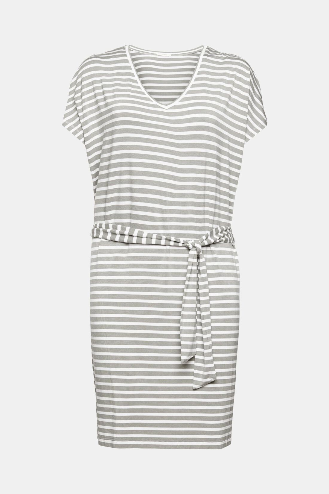 Gestreiftes Jerseykleid aus LENZING&trade; ECOVERO&trade;