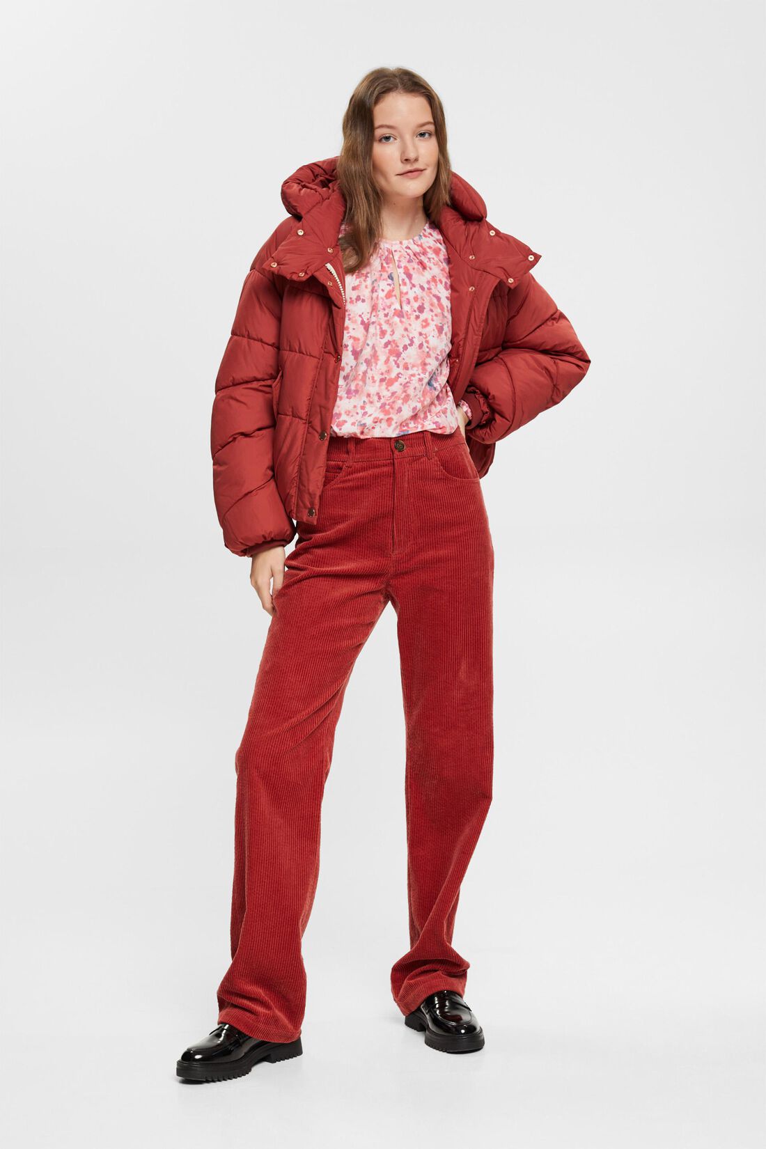 Bluse mit Muster, LENZING&trade; ECOVERO&trade;