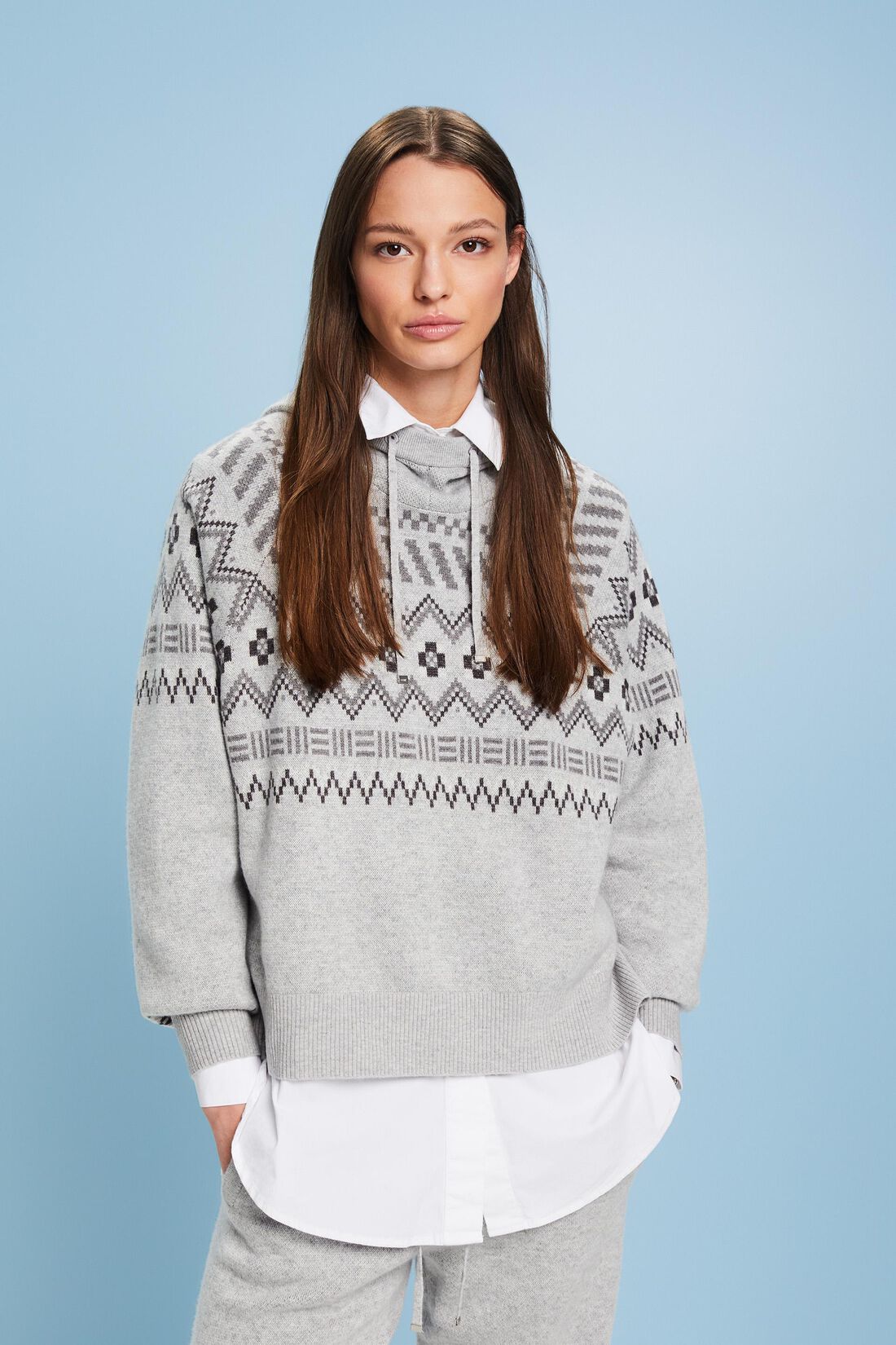 Norweger-Pullover aus Wolle und Kaschmir