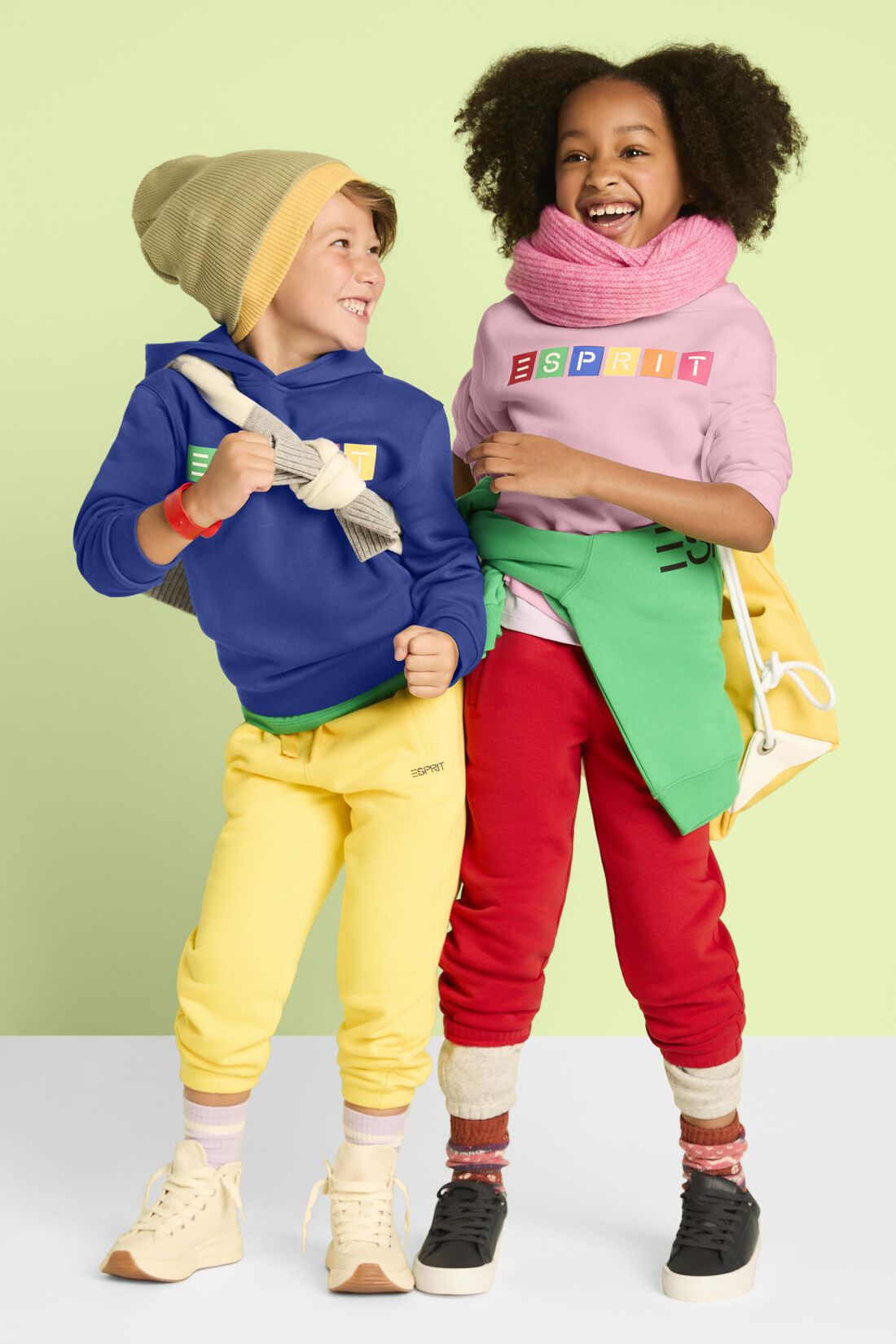 Hoodie mit Logo-Print