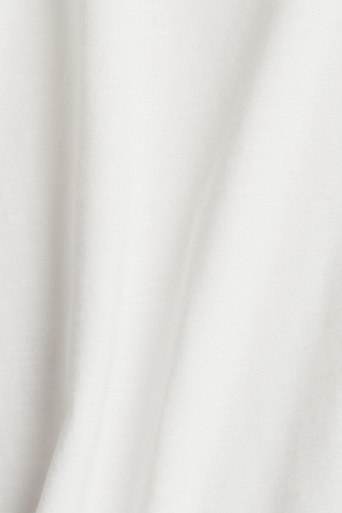 Longsleeve in Blusenoptik, Bio-Baumwoll-Mix