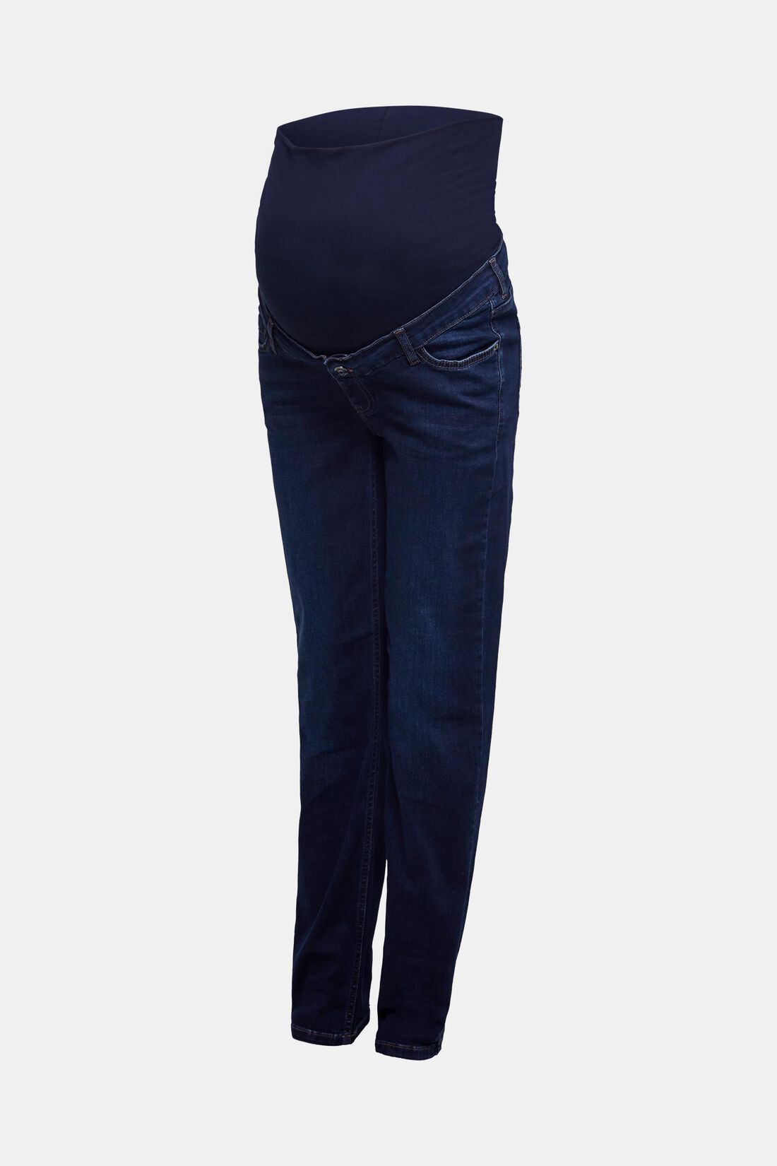 Stretch-Jeans mit &Uuml;berbauchbund