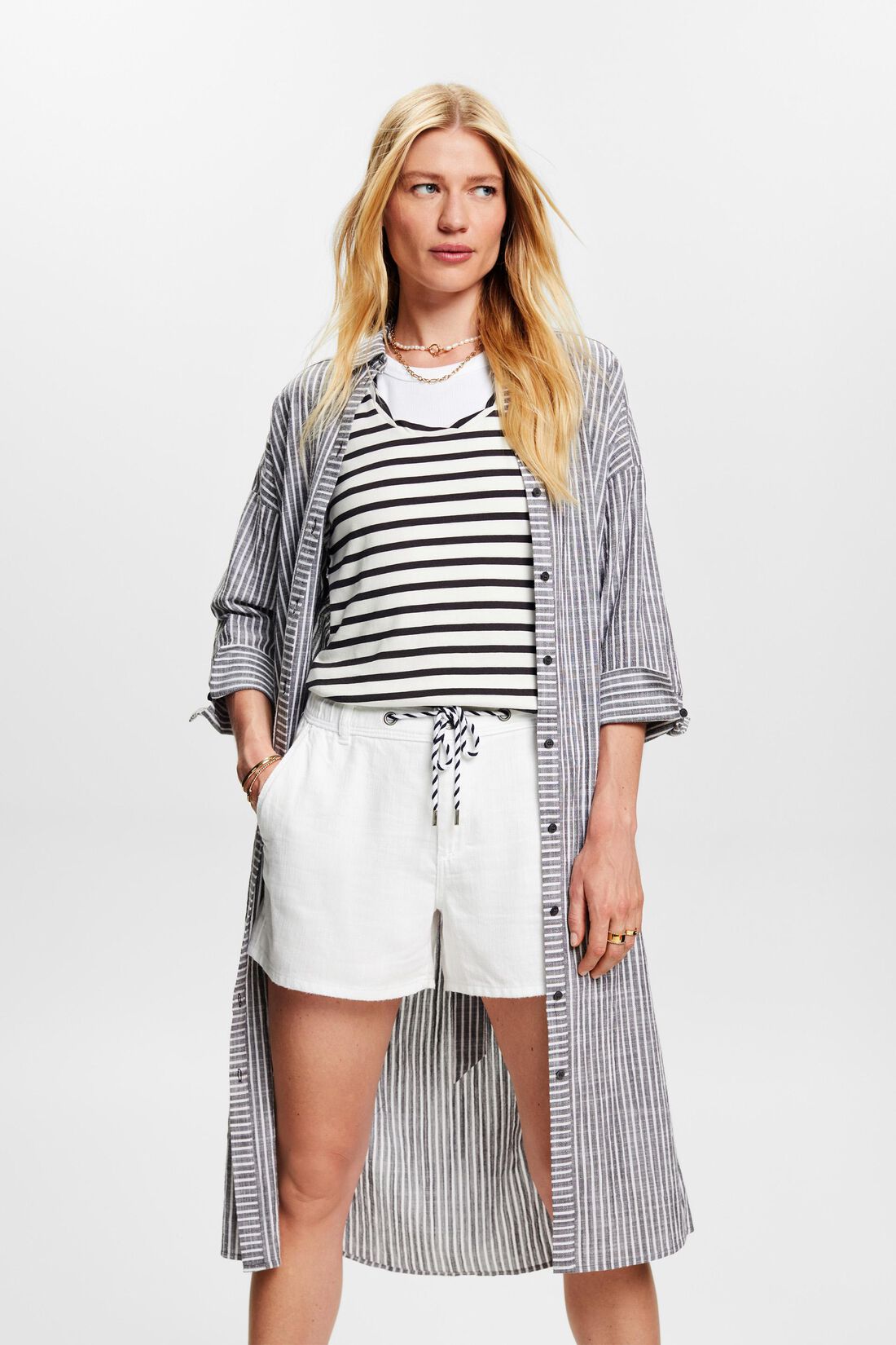 Twill-Shorts, 100 % Baumwolle