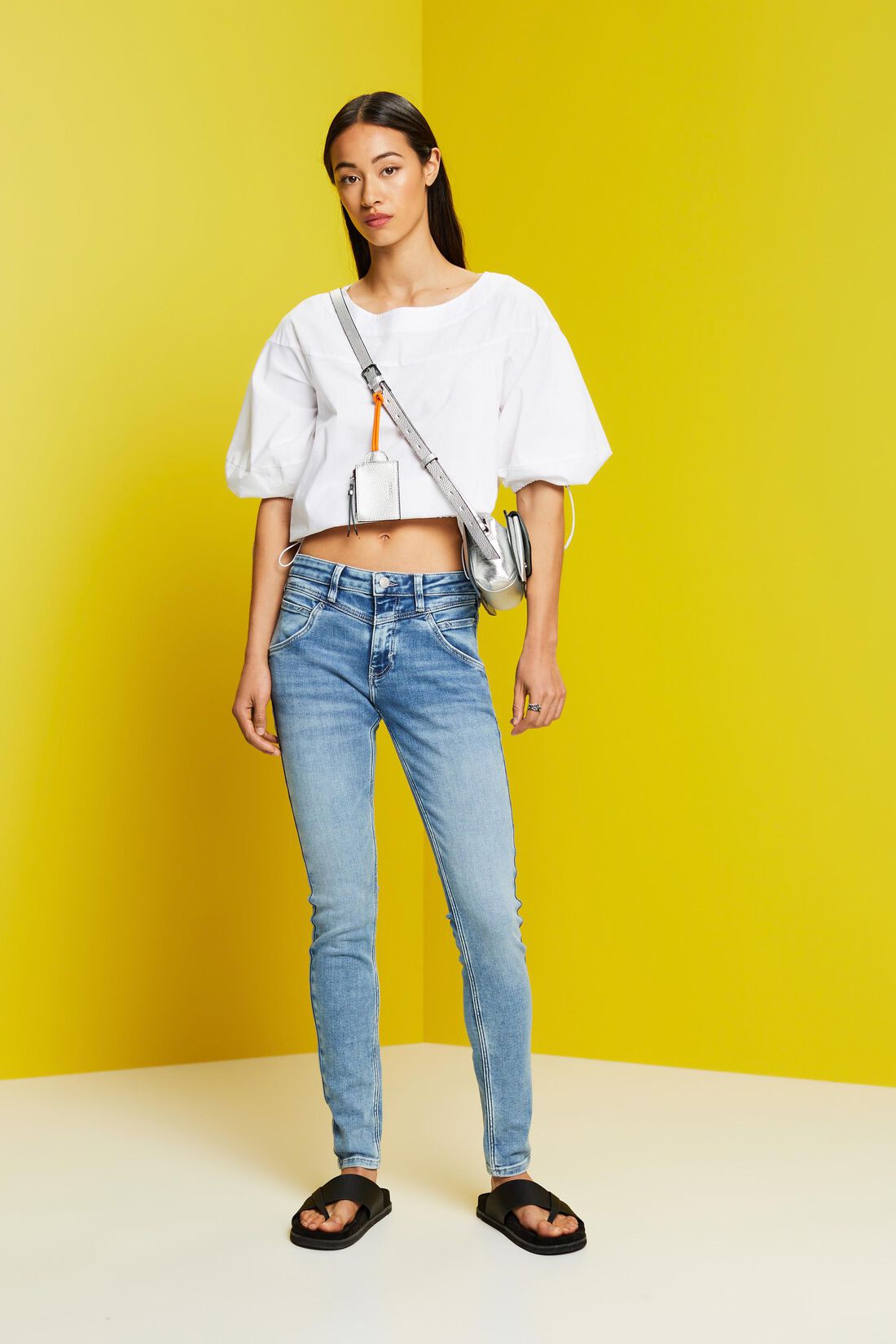 SkinnyJeans aus nachhaltiger Baumwolle