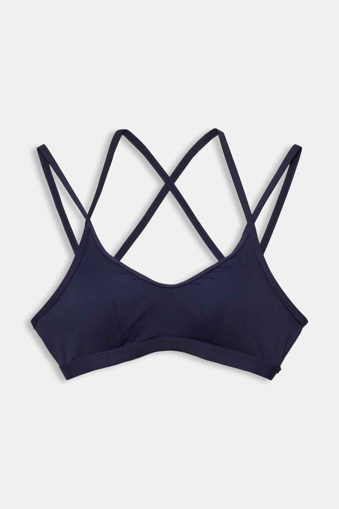 Recycelt: wattiertes Bustier-Top