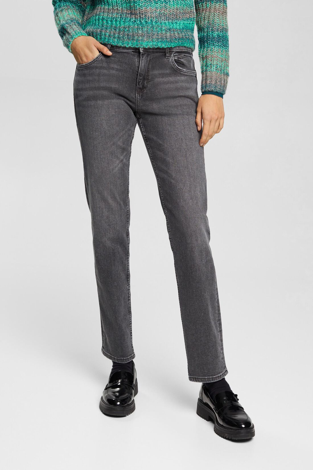 Straight Leg Jeans