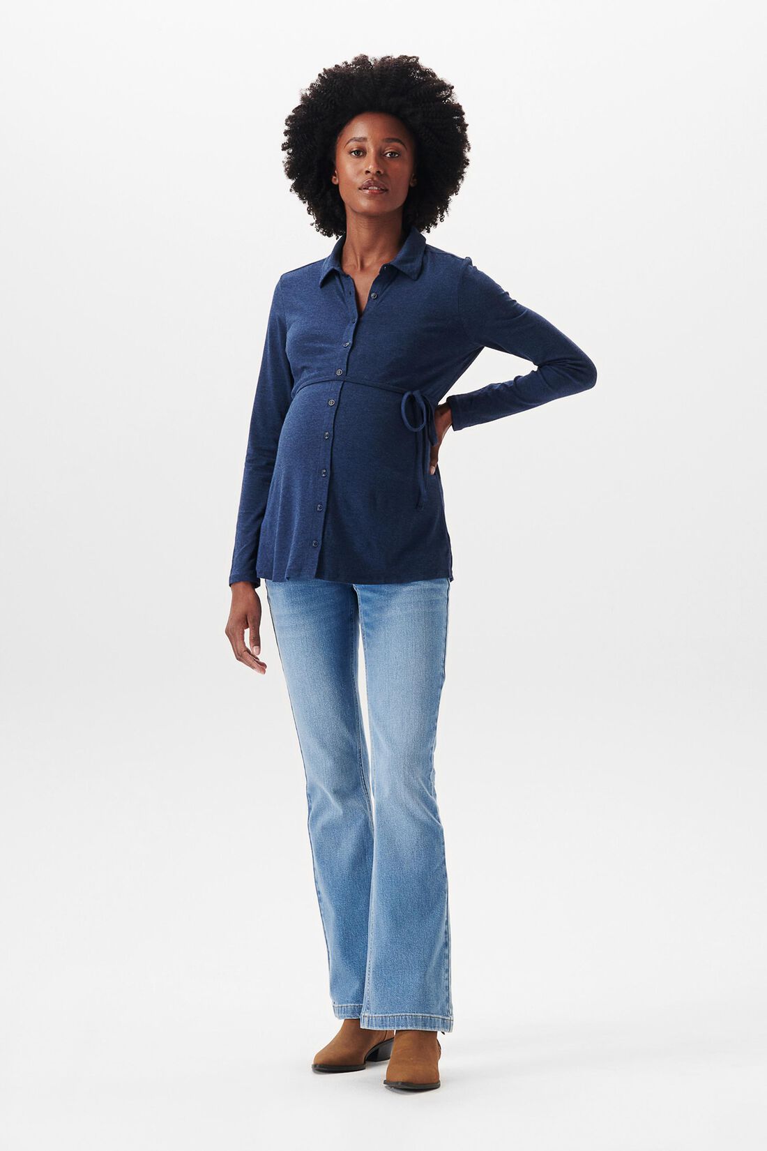 Bluse aus Jersey mit Stillfunktion
