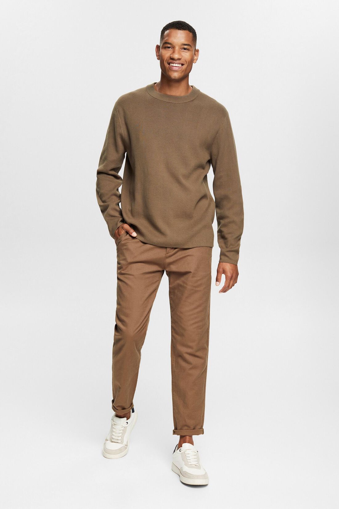 Sweatshirt mit Rundhalsausschnitt