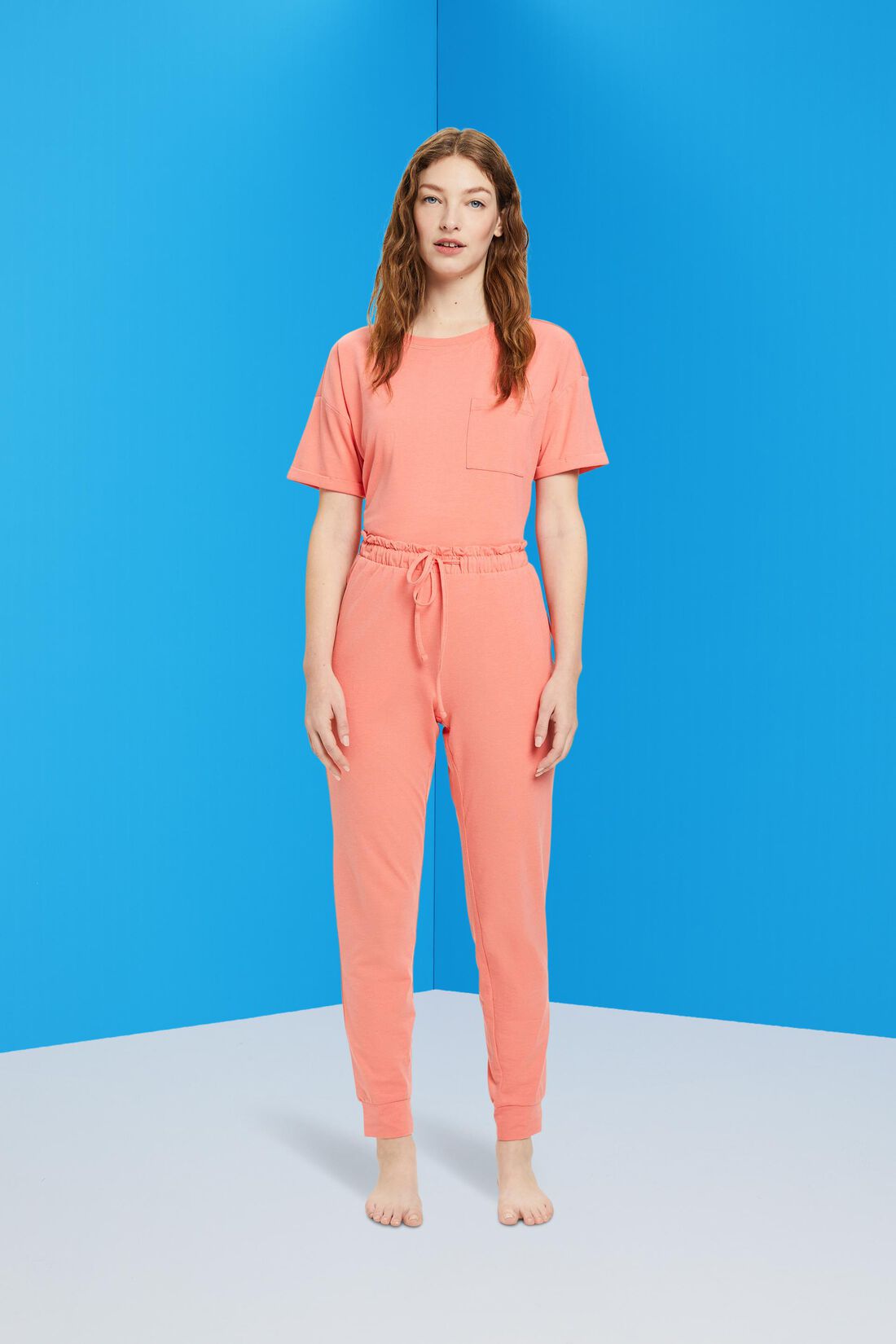 Jerseyhose mit Gummibund