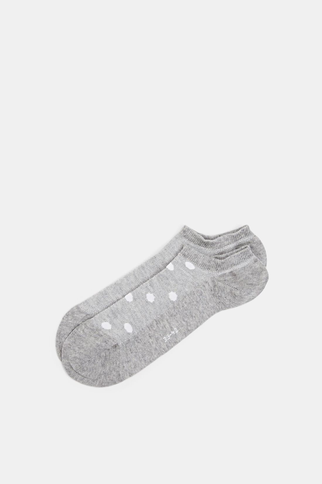 2er-Set Sneakersocken mit Mesh, Bio-Baumwolle