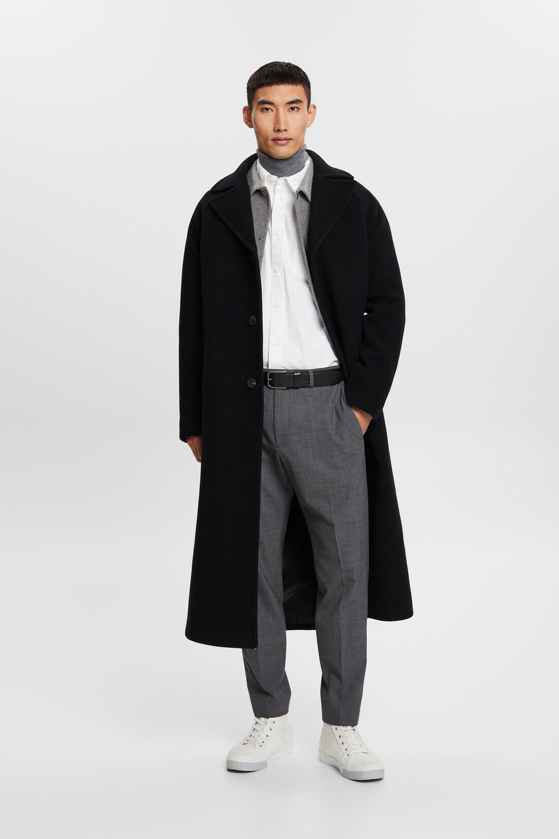 Button-Down-Hemd aus Popeline, 100% Baumwolle