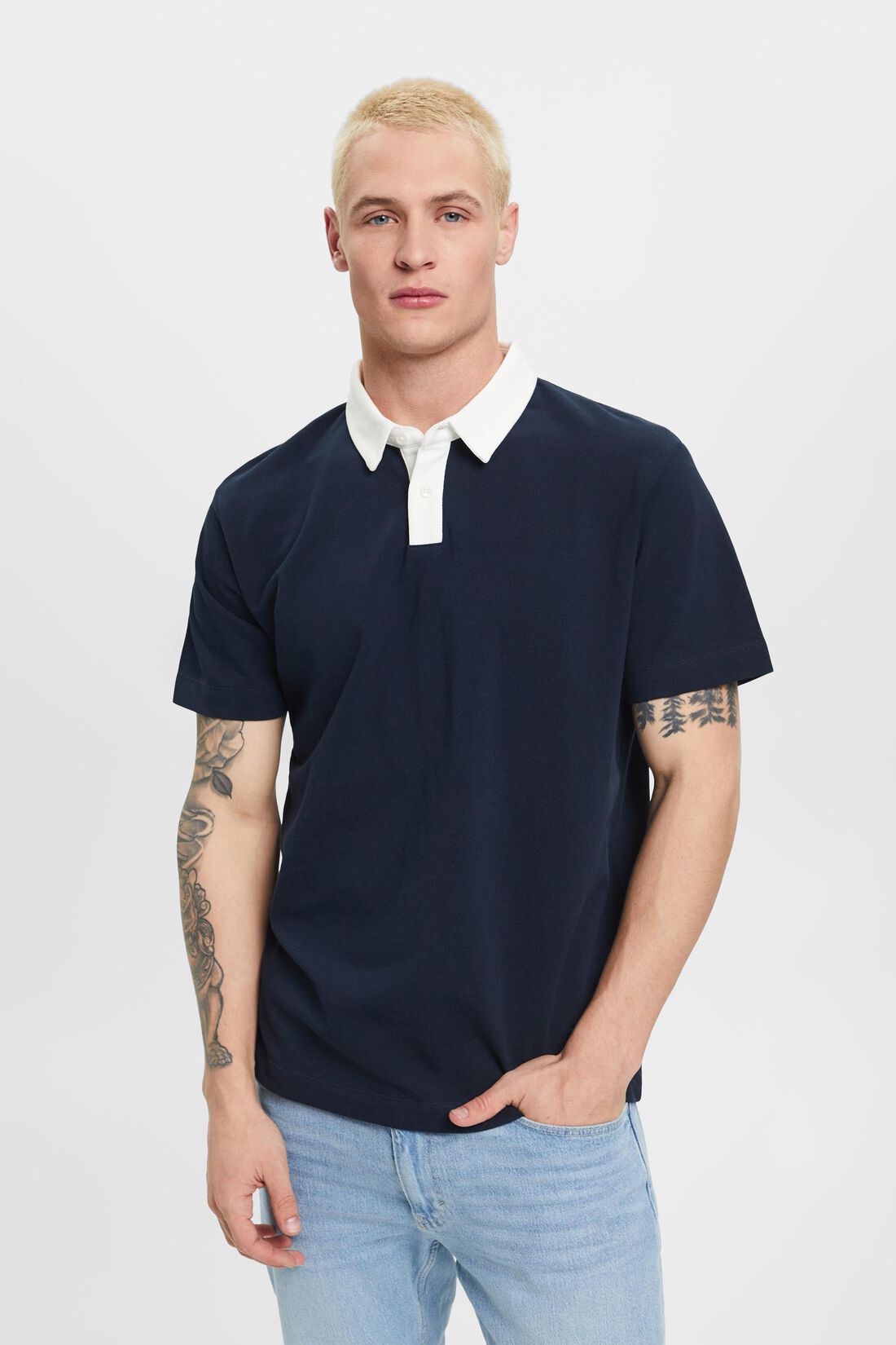 Poloshirt aus Baumwoll-Piqu&eacute;