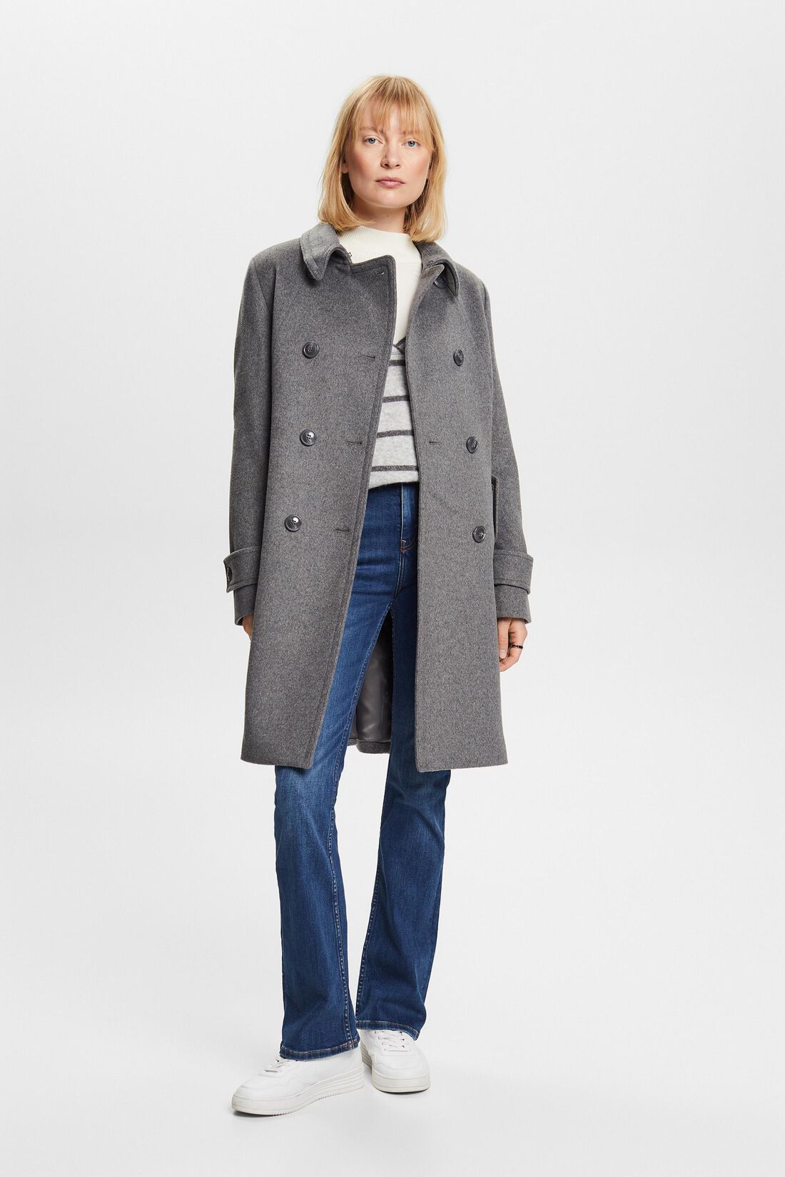 Premium-BootcutJeans mit hohem Bund