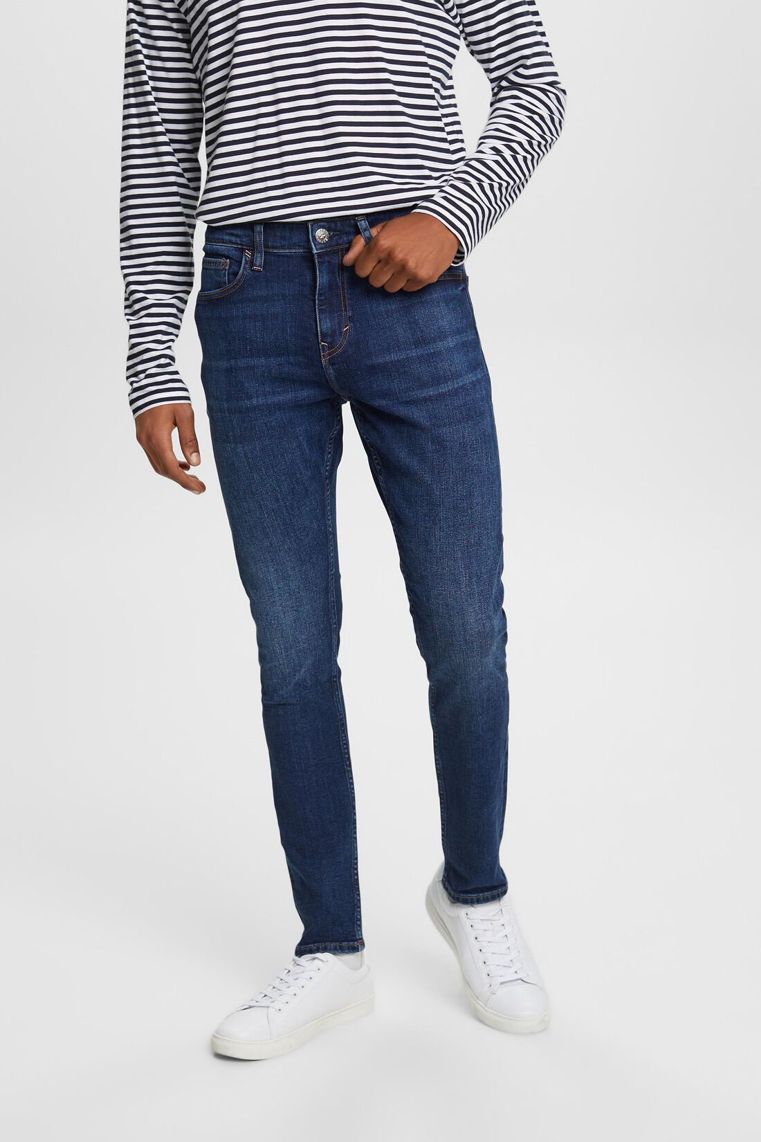 Skinny Jeans, recycelter Baumwollstretch