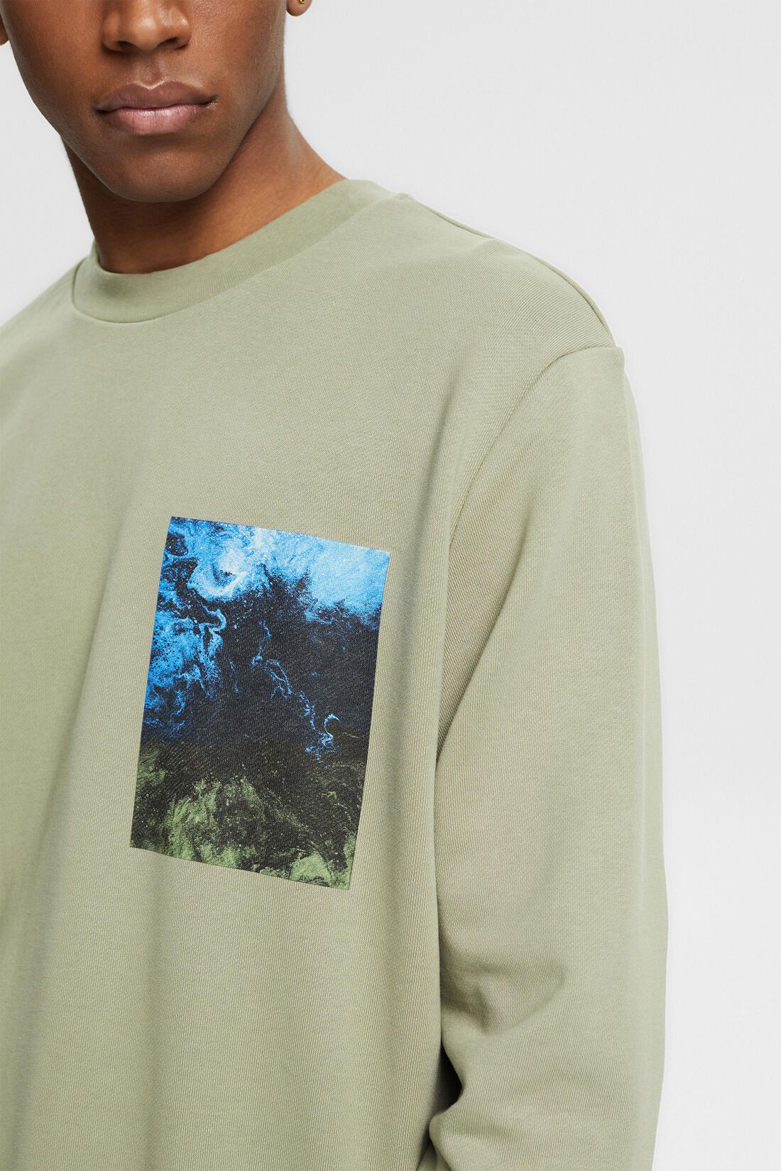 Sweatshirt aus Baumwoll-Mix mit TENCEL&trade;