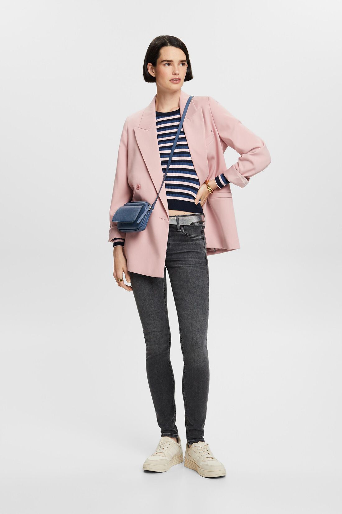 Skinny Jeans mit mittlerer Bundh&ouml;he