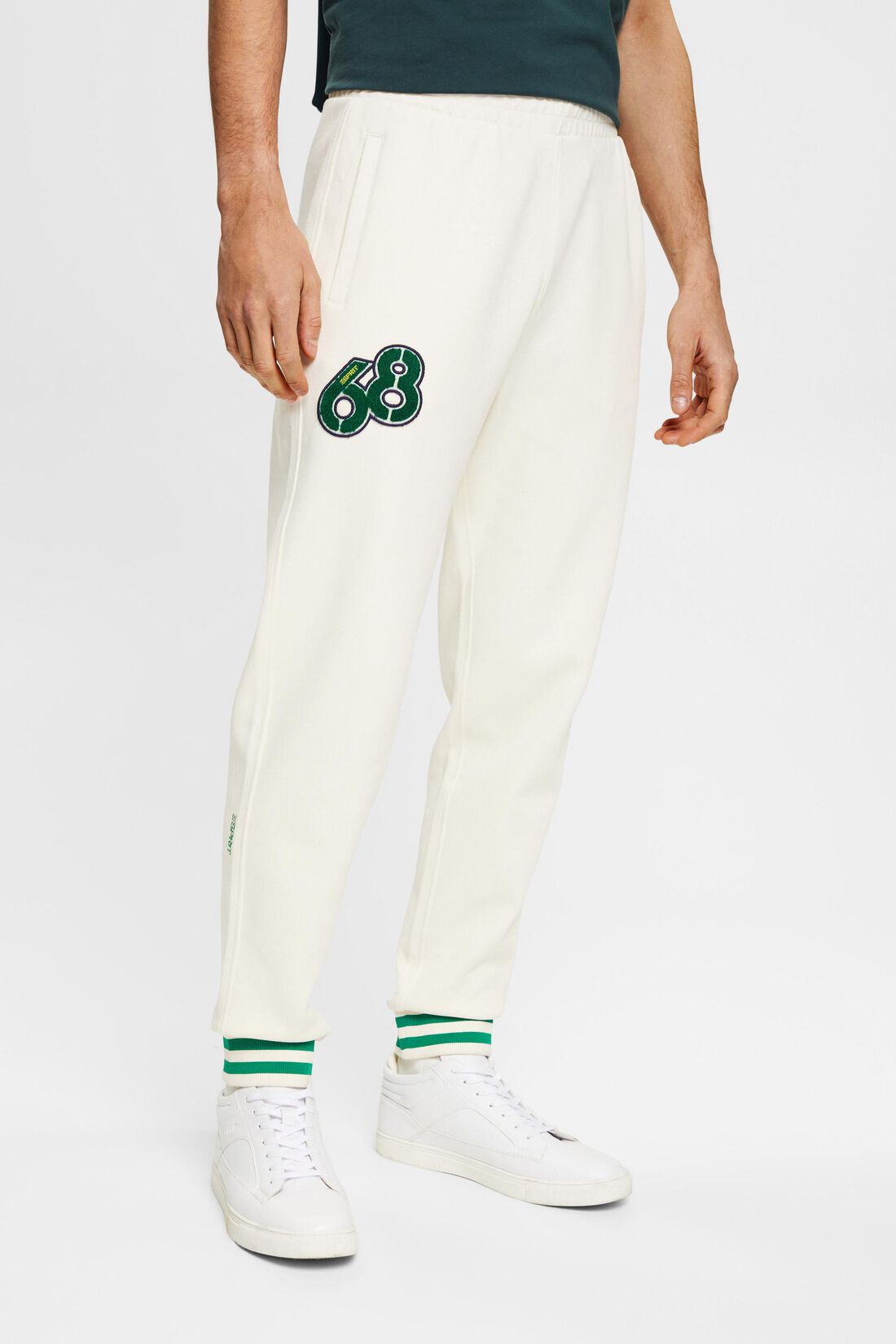 Hose im Jogger-Style mit Delfin-Logoaufn&auml;her
