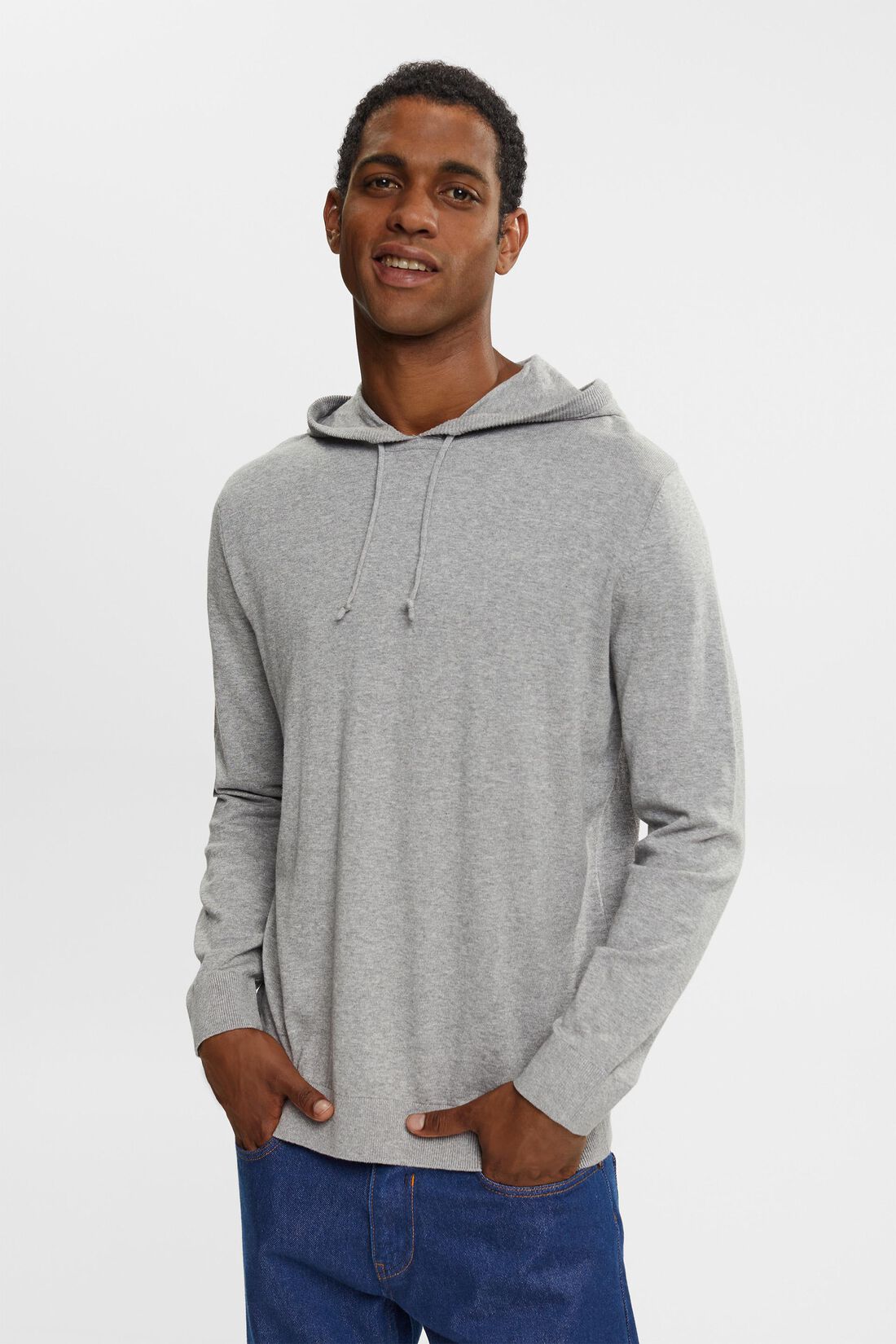 Kapuzenpullover aus Strick