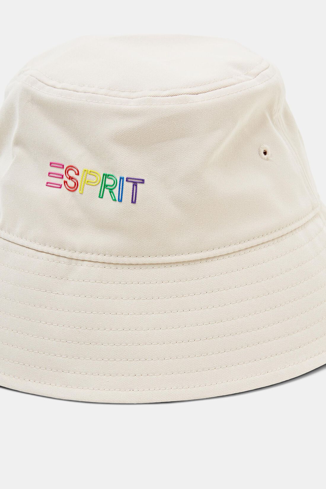 Bucket Hat aus Twill mit Applikation