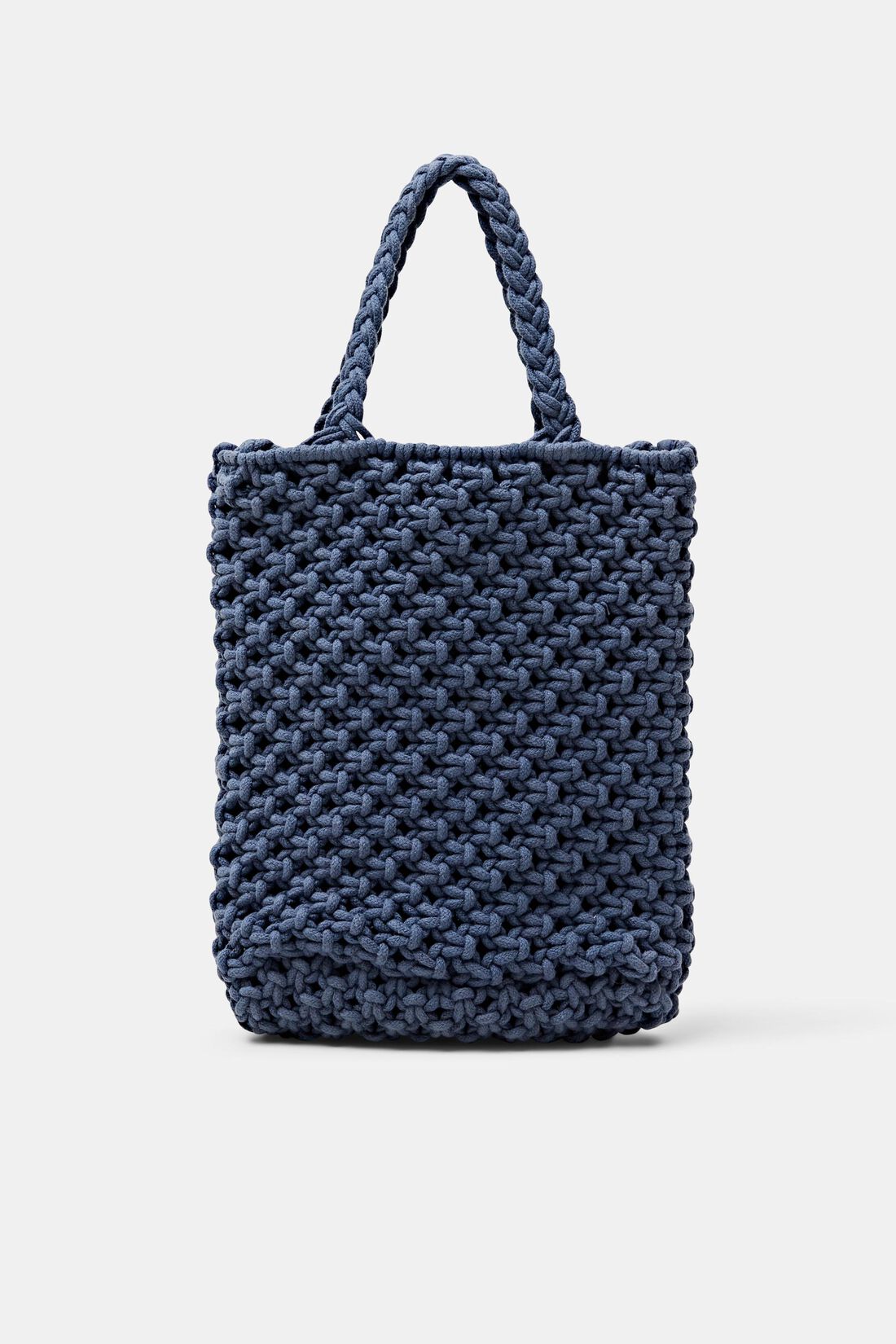 Mini Tote Bag aus 100 % geh&auml;kelter Baumwolle