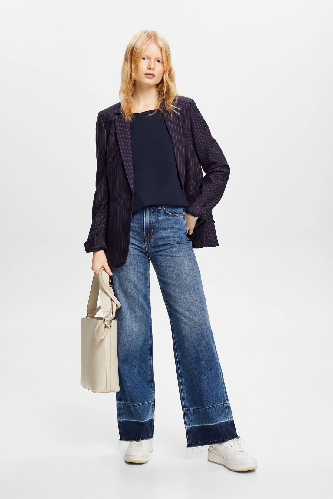 Chiffonbluse mit R&uuml;schen