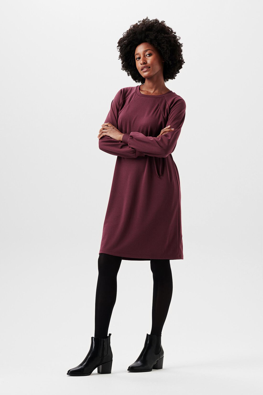 Jerseykleid mit Stillfunktion