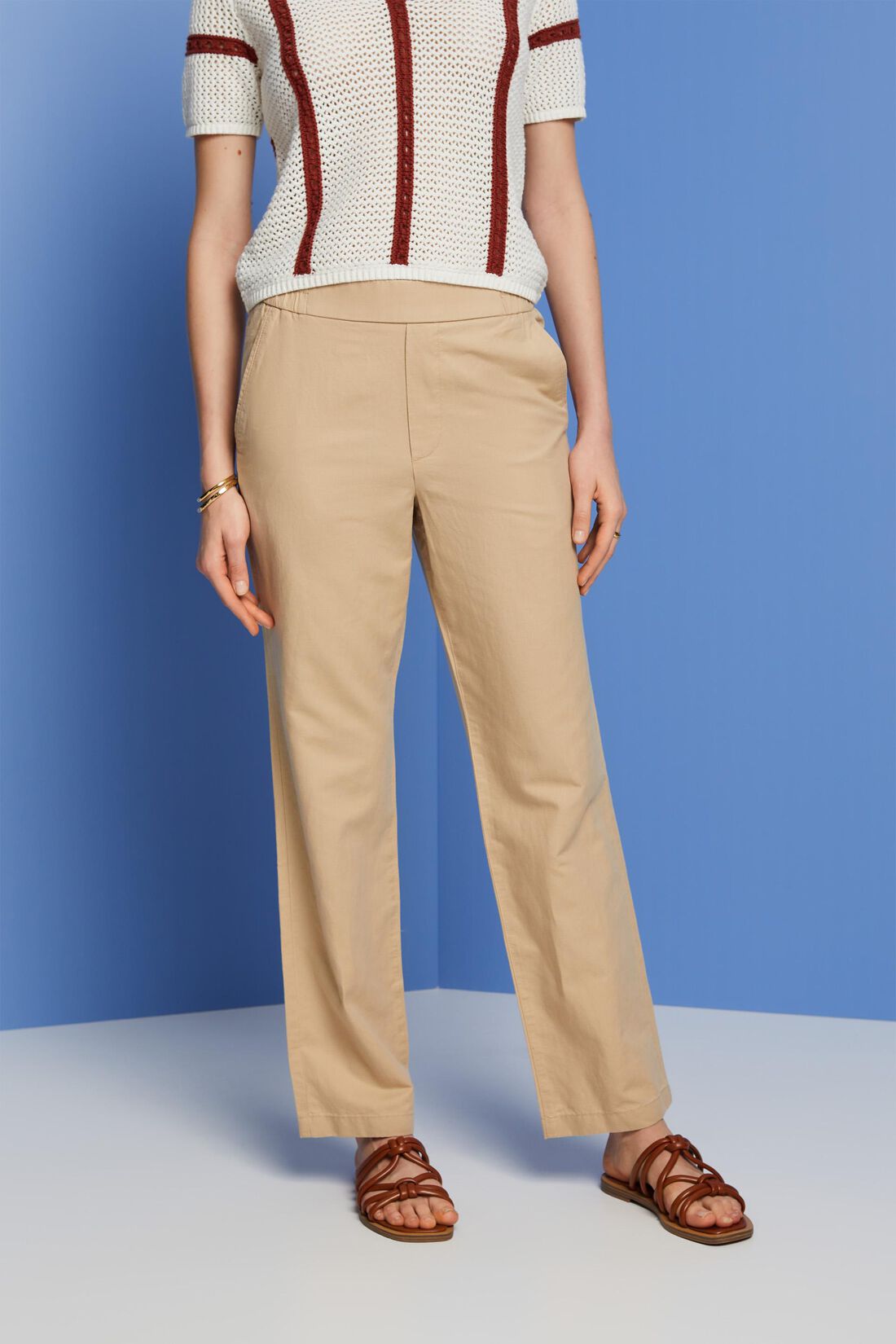 Pull-on-Hose, Leinenmix